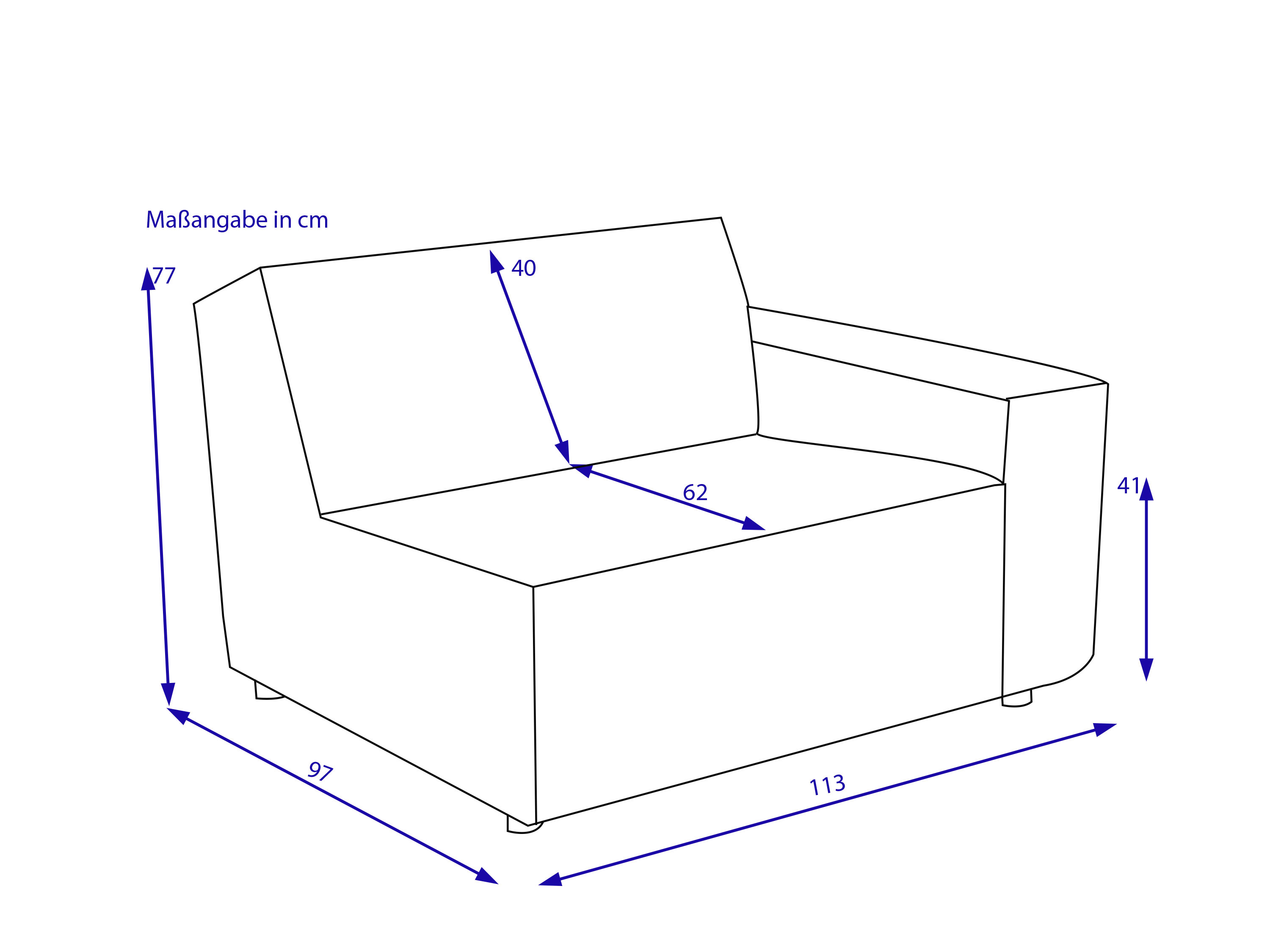 Sofaelement SANSIBAR WESTERLAND