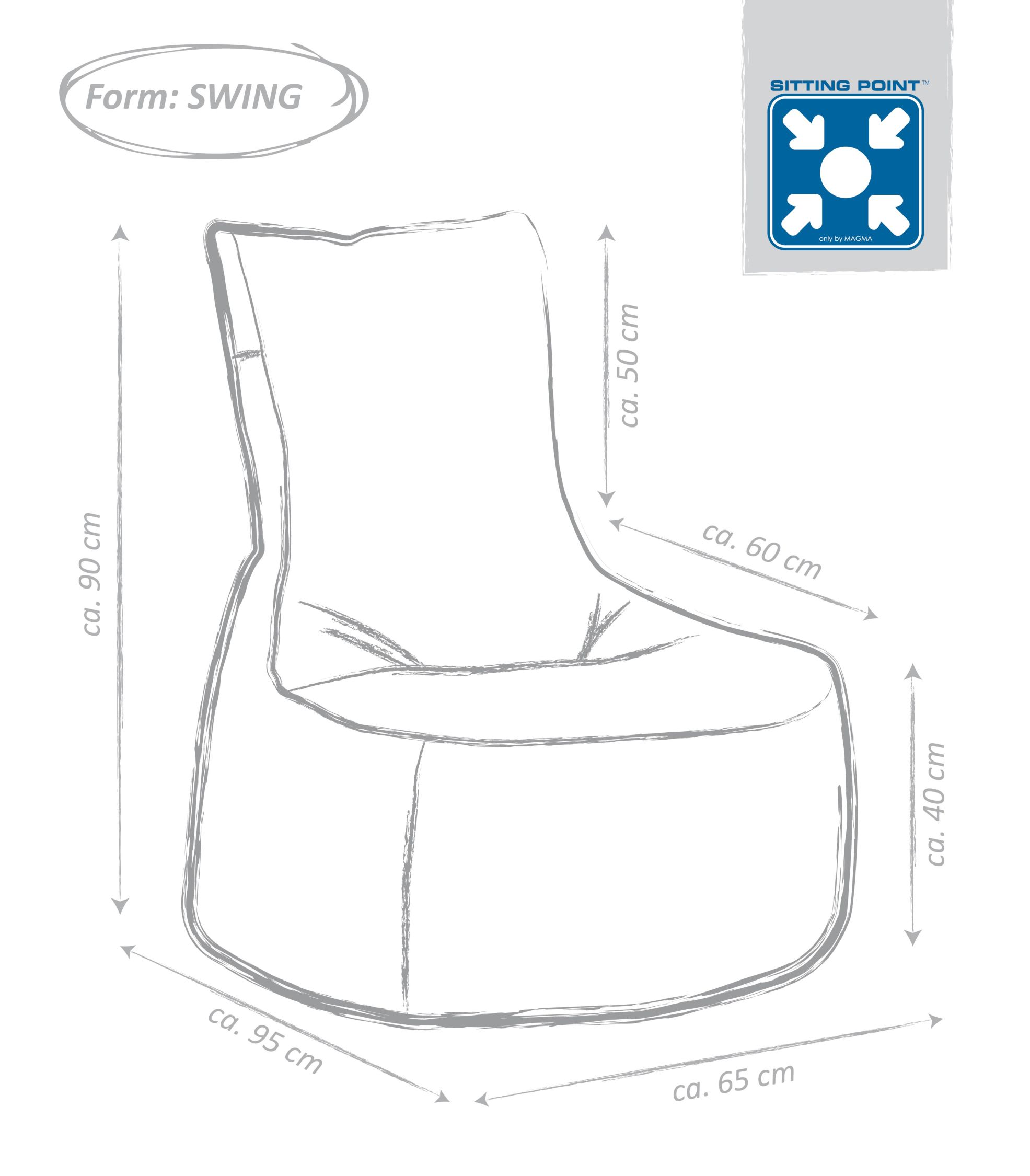 Sitzsack Swing OUTSIDE