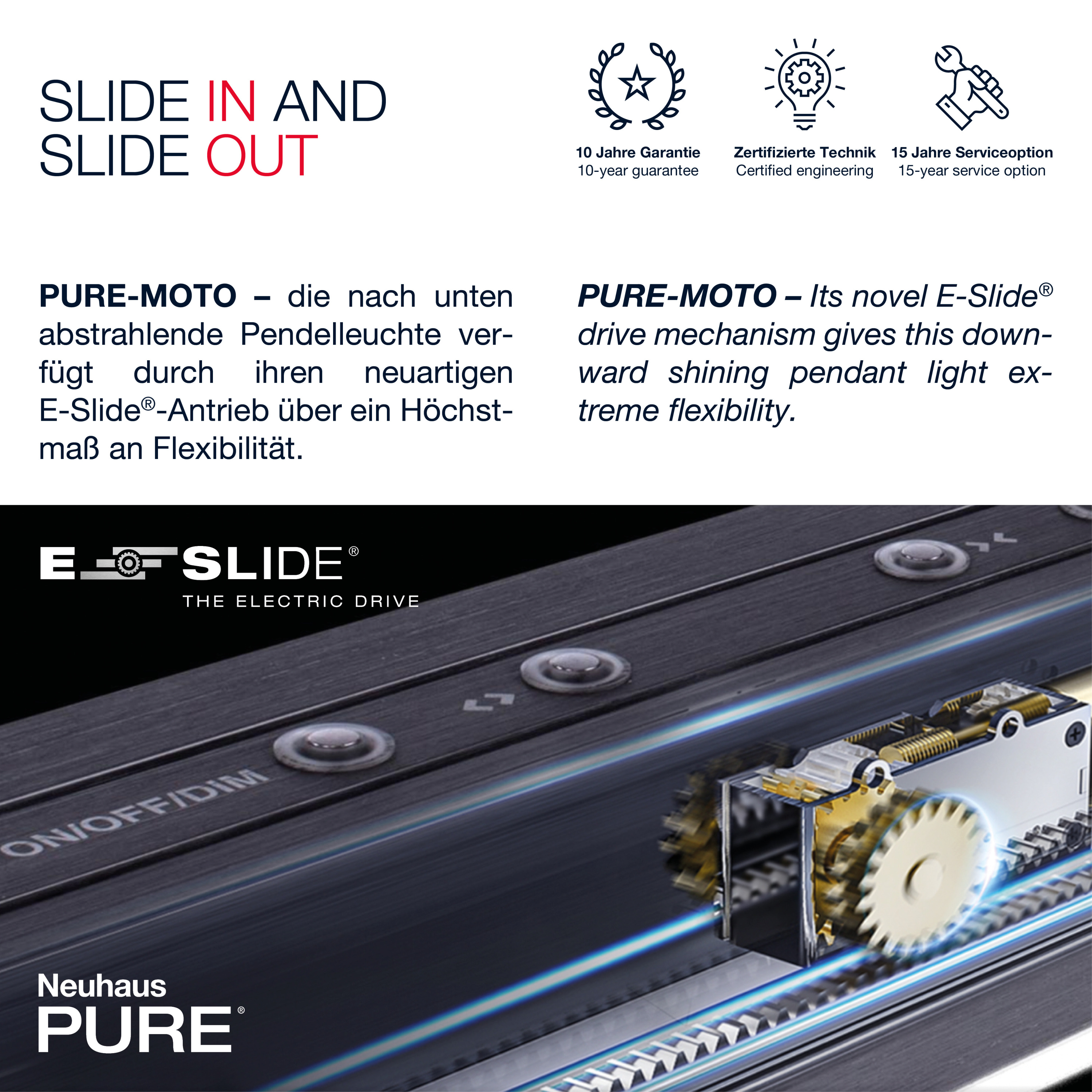 Pendelleuchte PURE MOTO