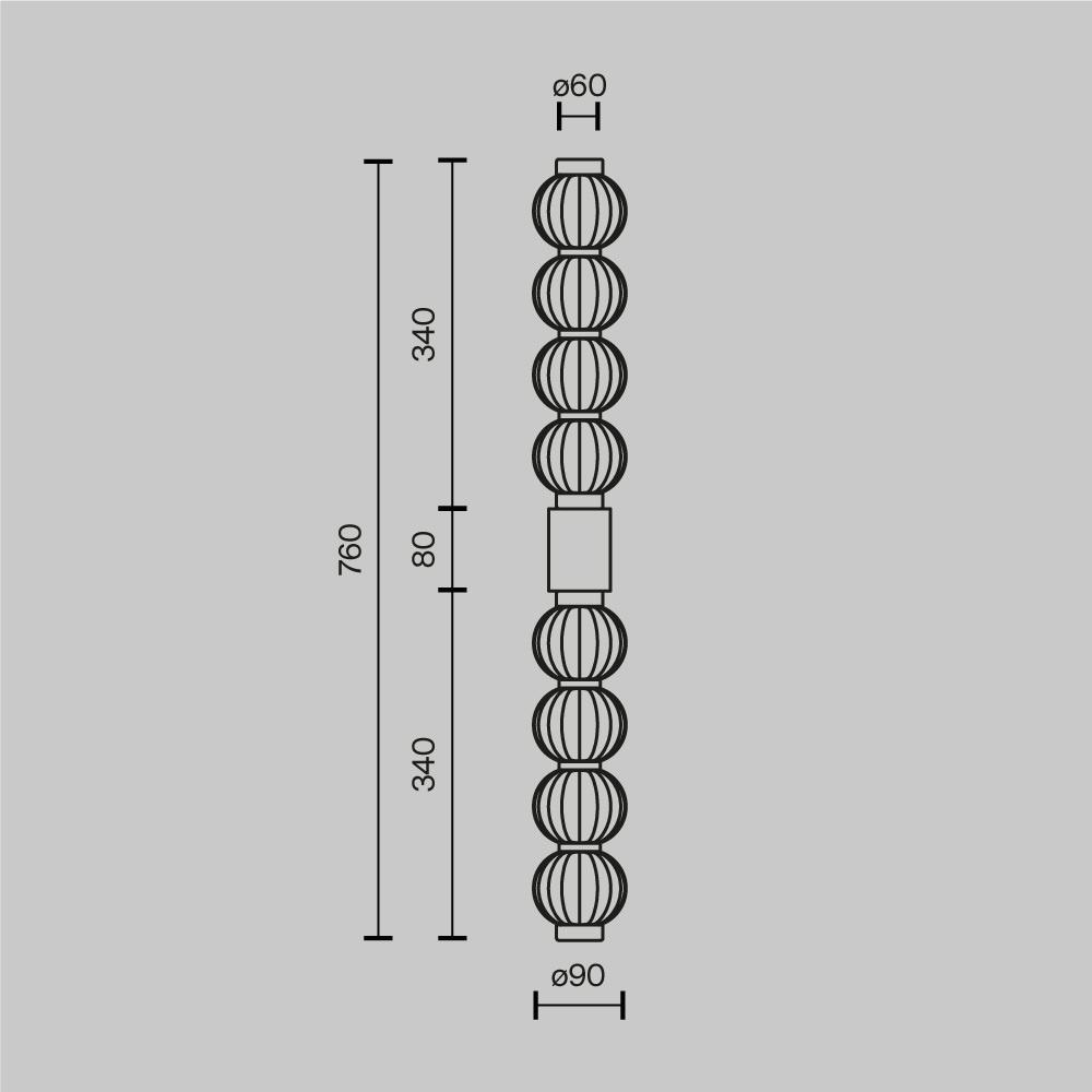 Wandleuchte AMULET