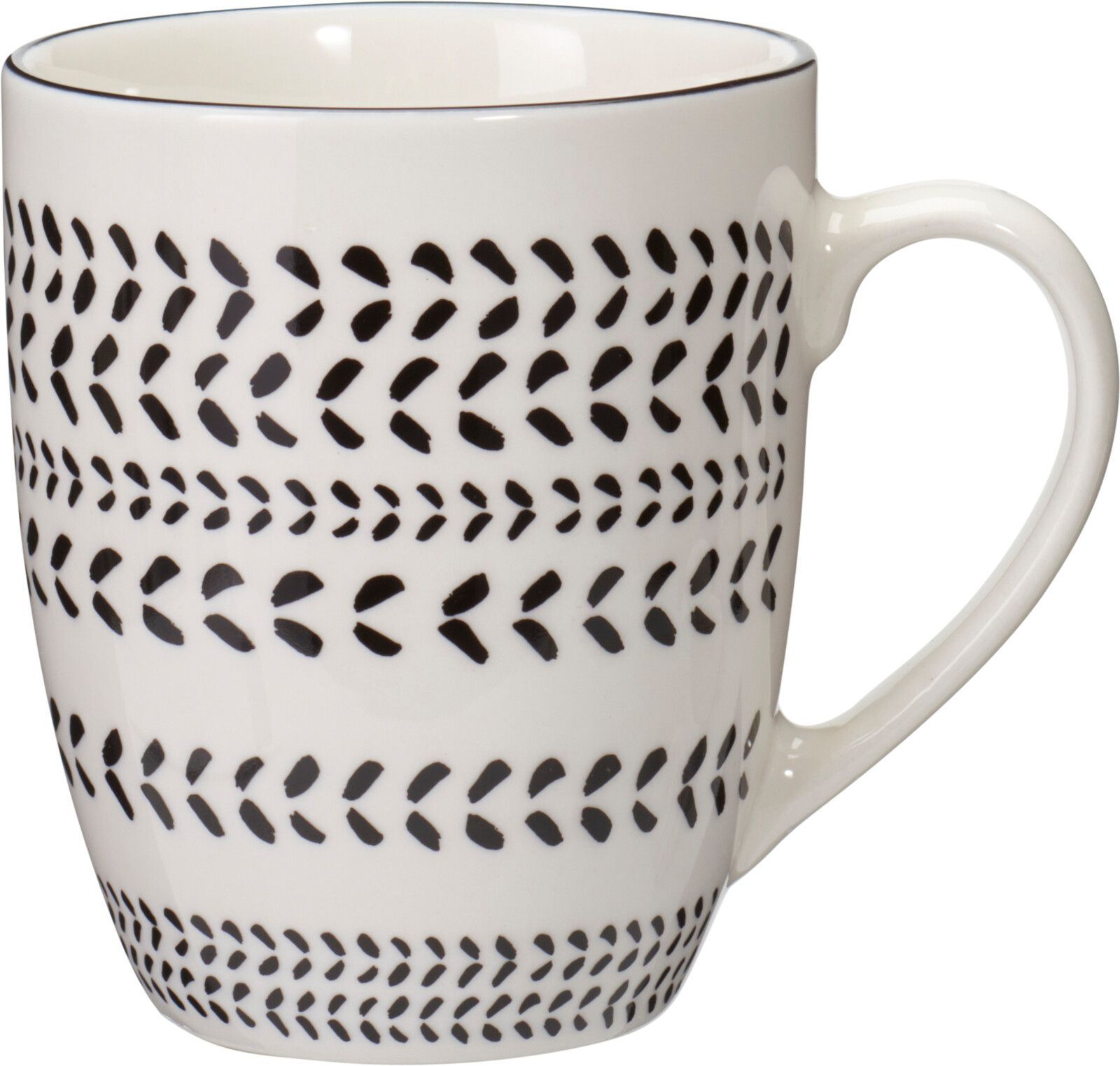 Henkelbecher WHITE & BLACK