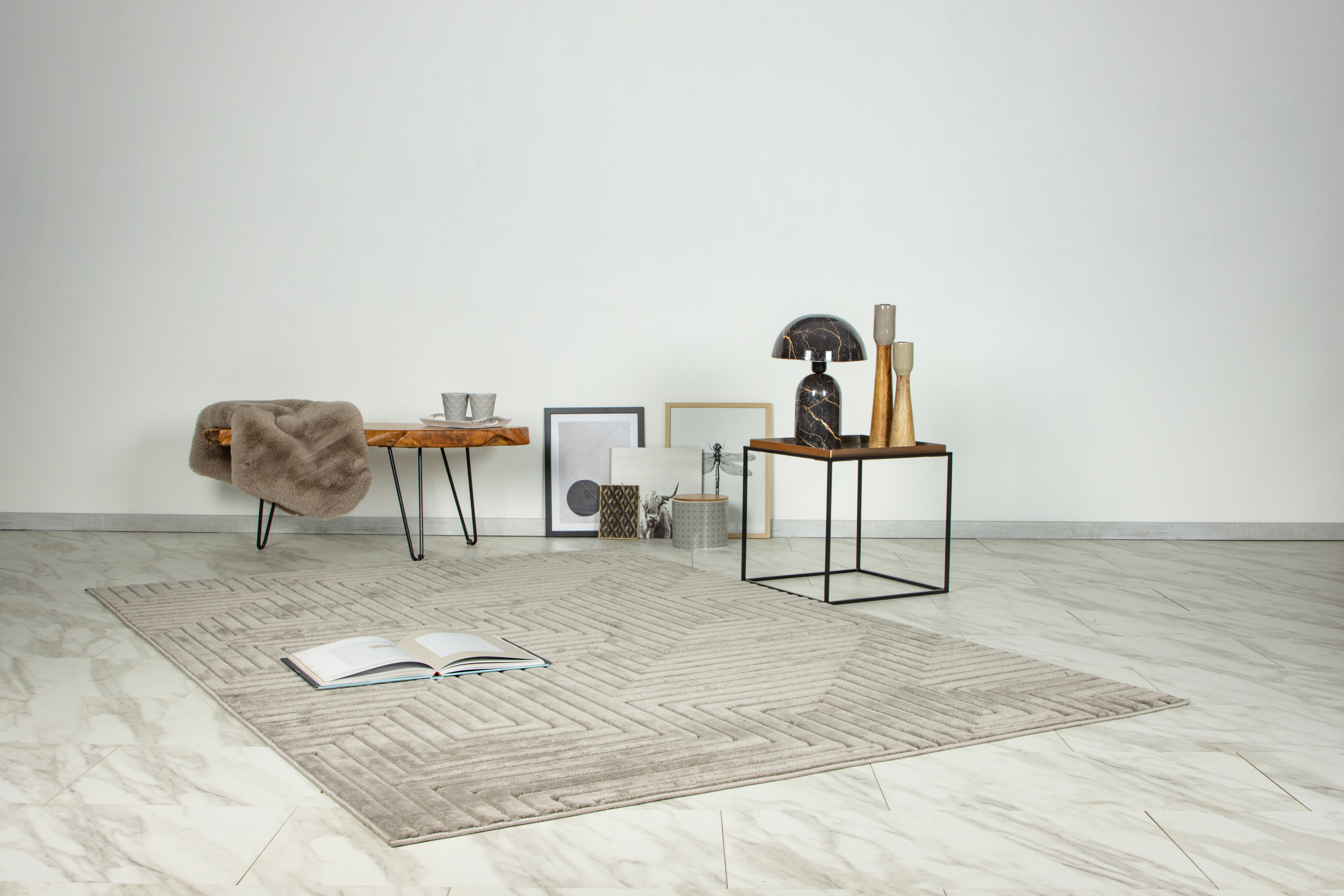 Teppich VIVA silber