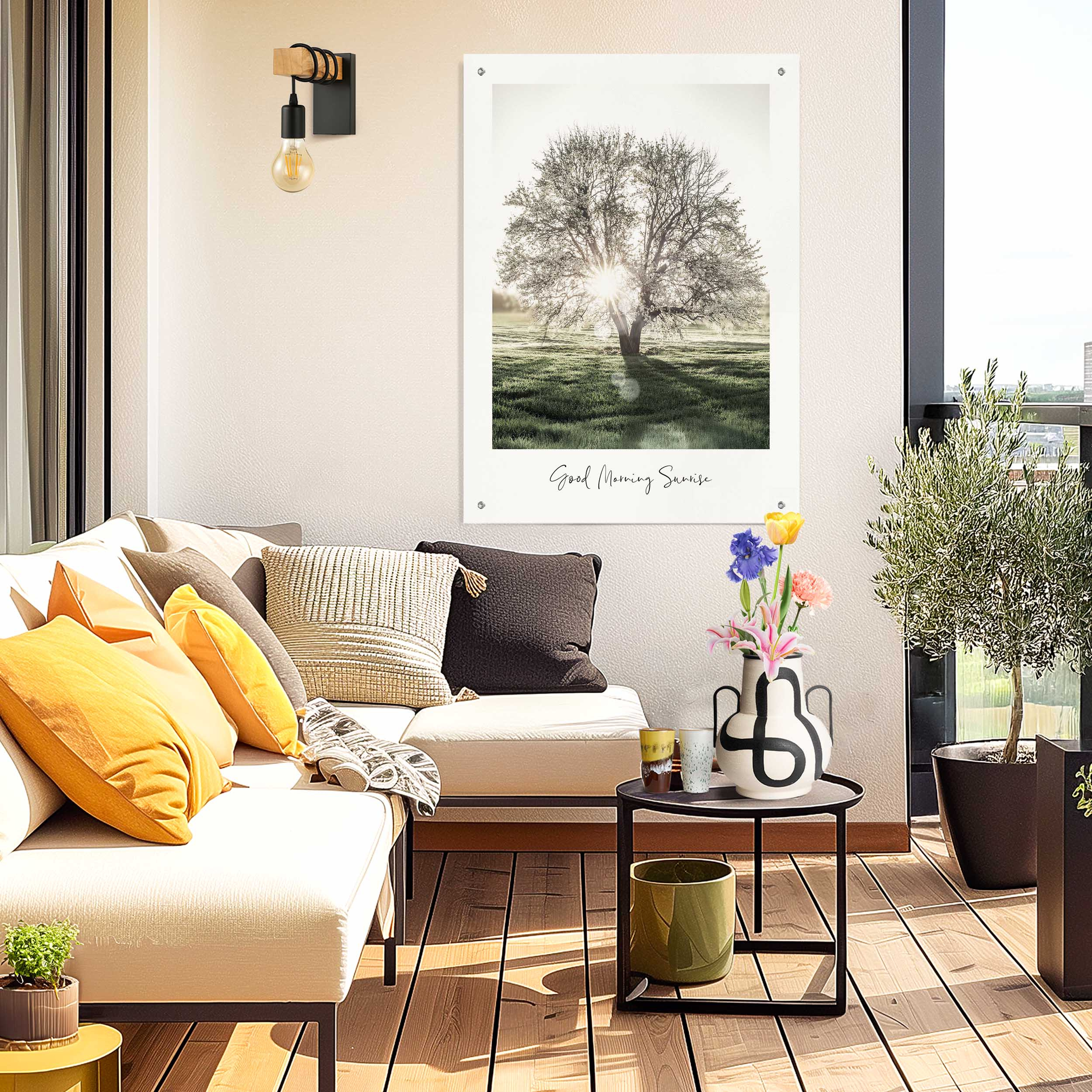 Outdoor Poster SUNBEAM TREE