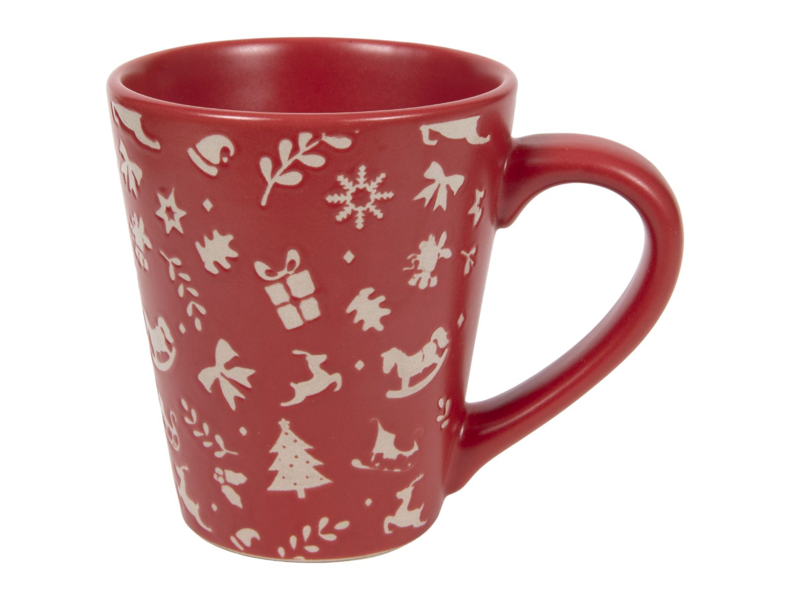 Kaffeebecher CHRISTMAS rot