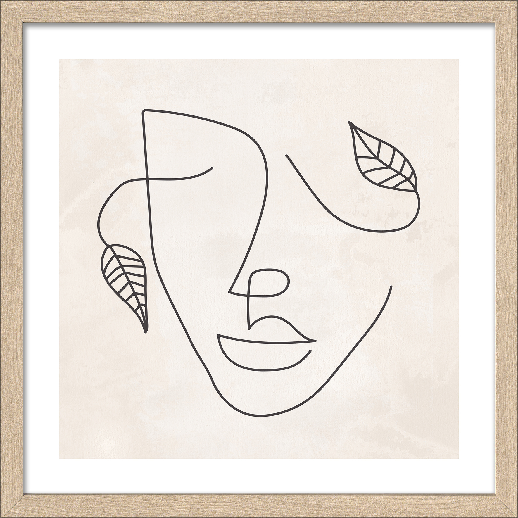 Gerahmtes Bild BOHO STYLE