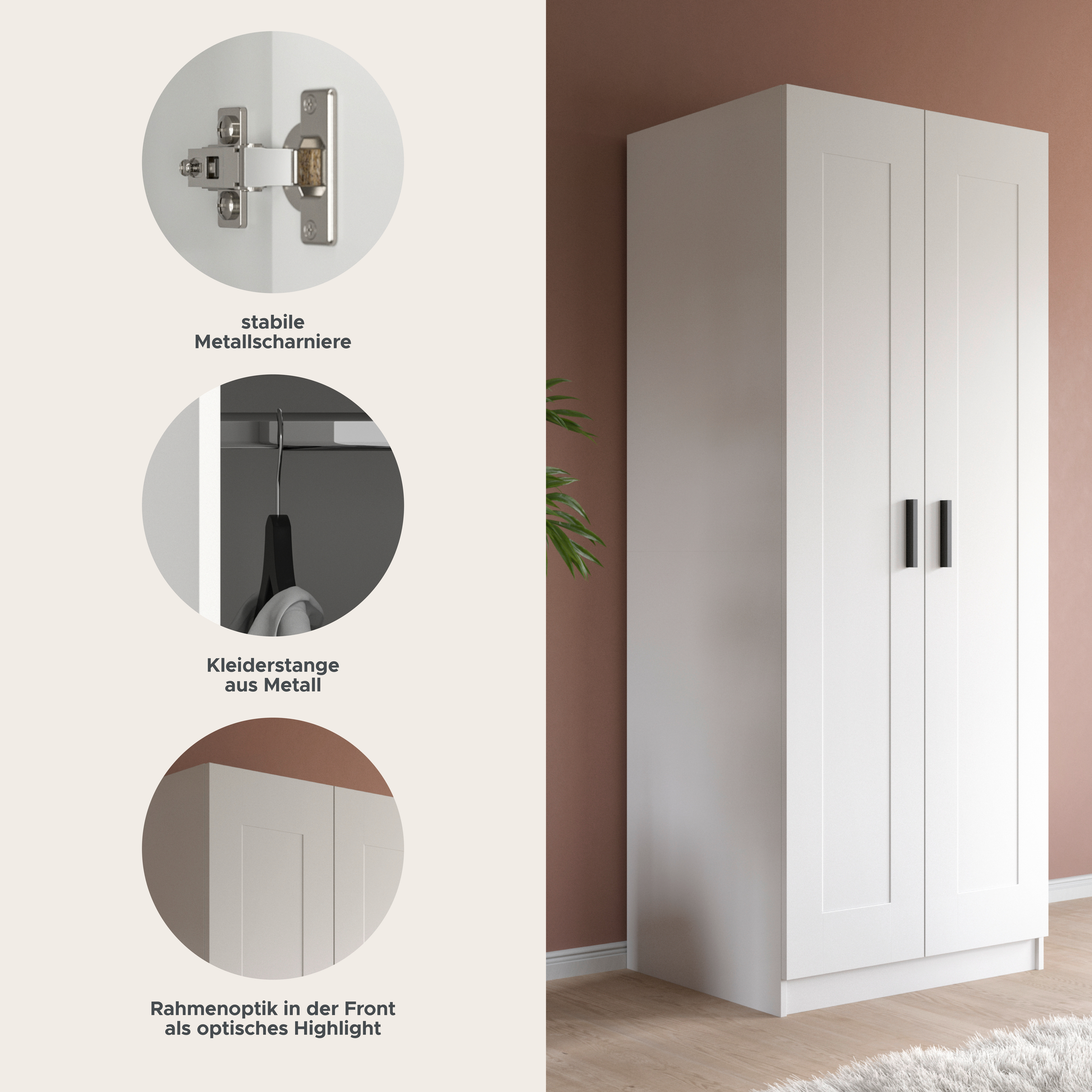 Kleiderschrank VISBY