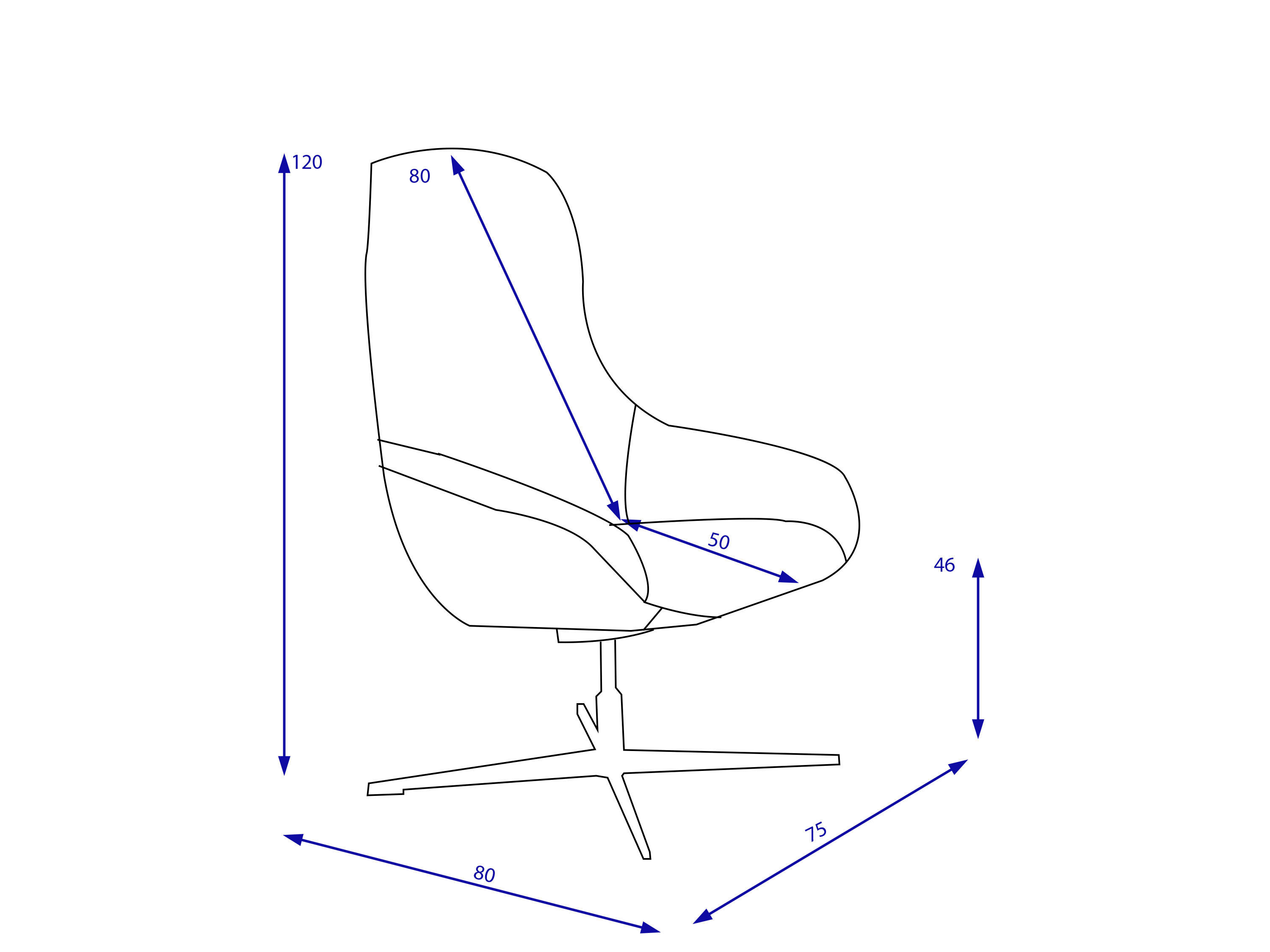 Sessel ROLF BENZ 586