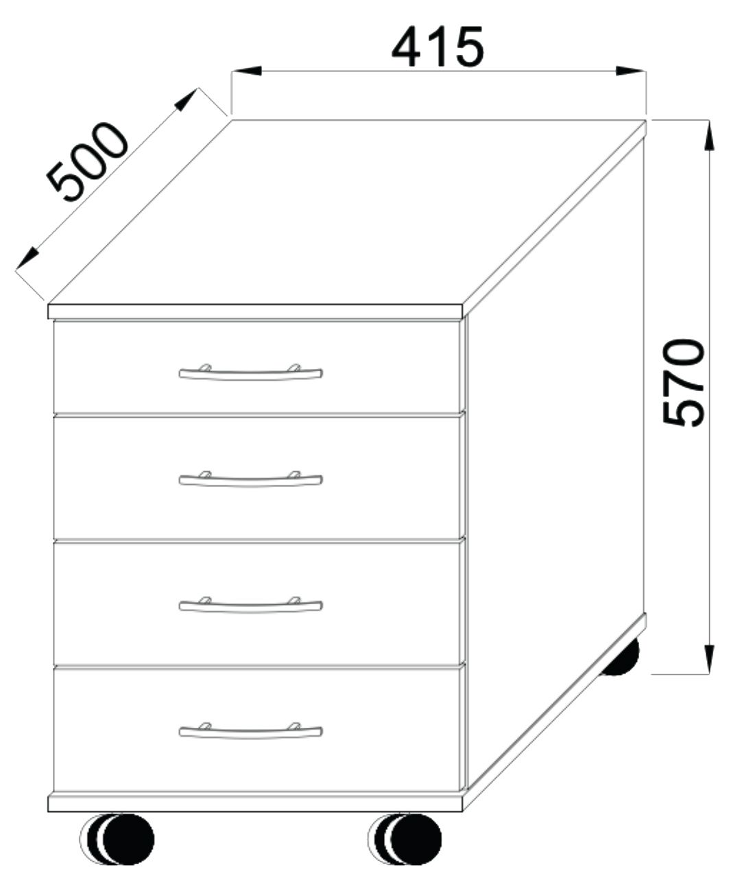 Rollcontainer LONA MINI
