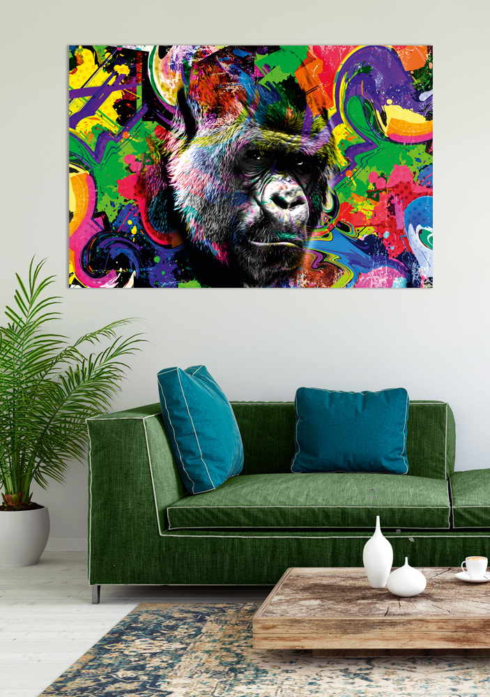 Akustikbild POP ART GORILLA