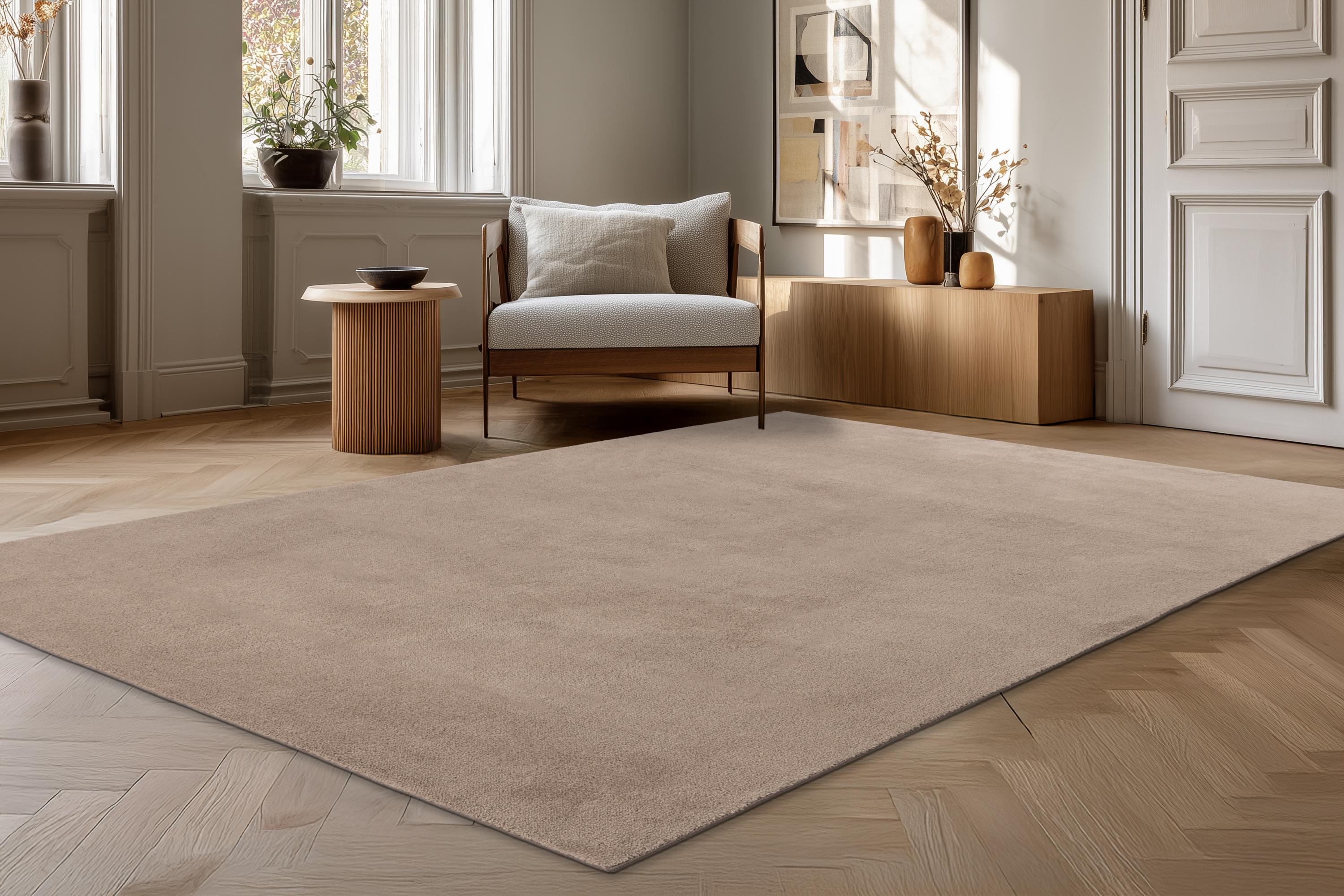 Teppich RELAX taupe