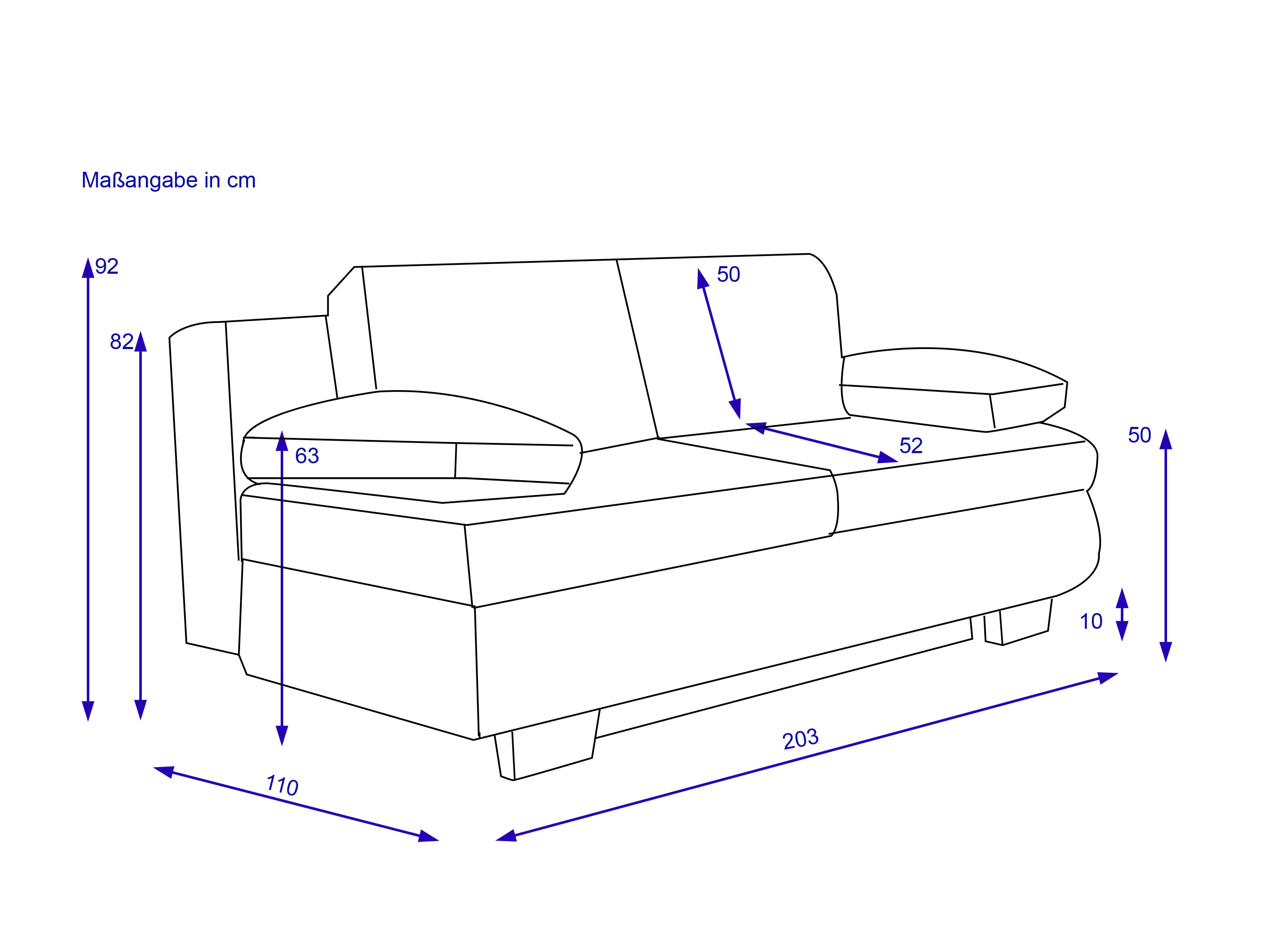 Schlafsofa Elastoform REA