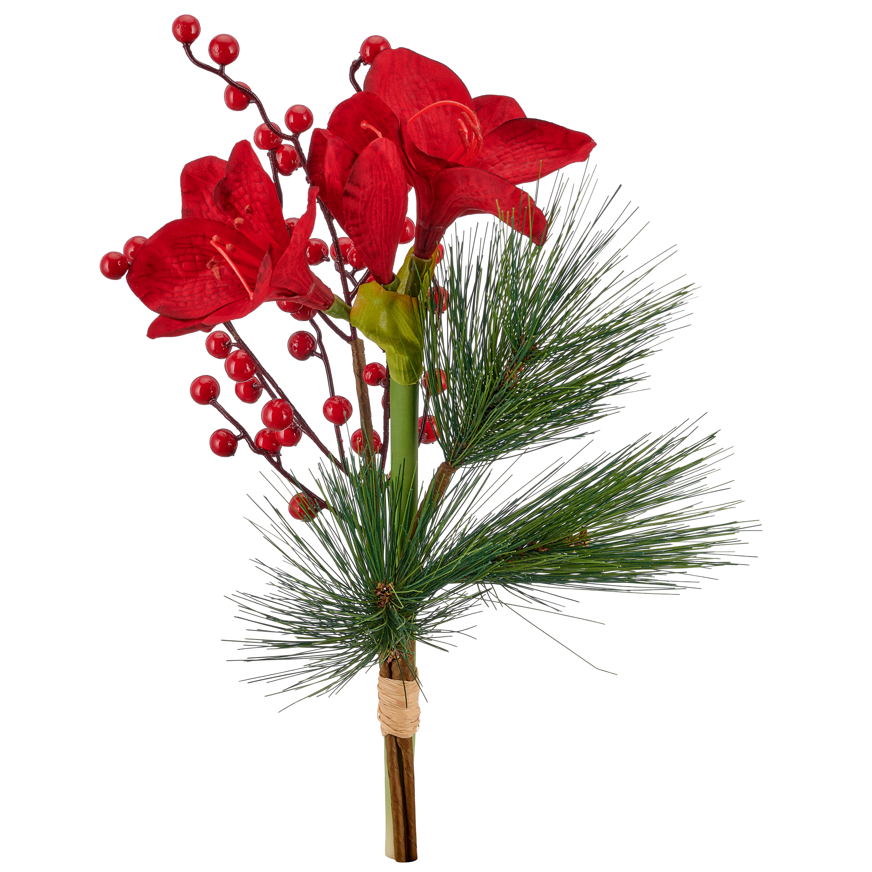 Kunstblume Amaryllis Strauß