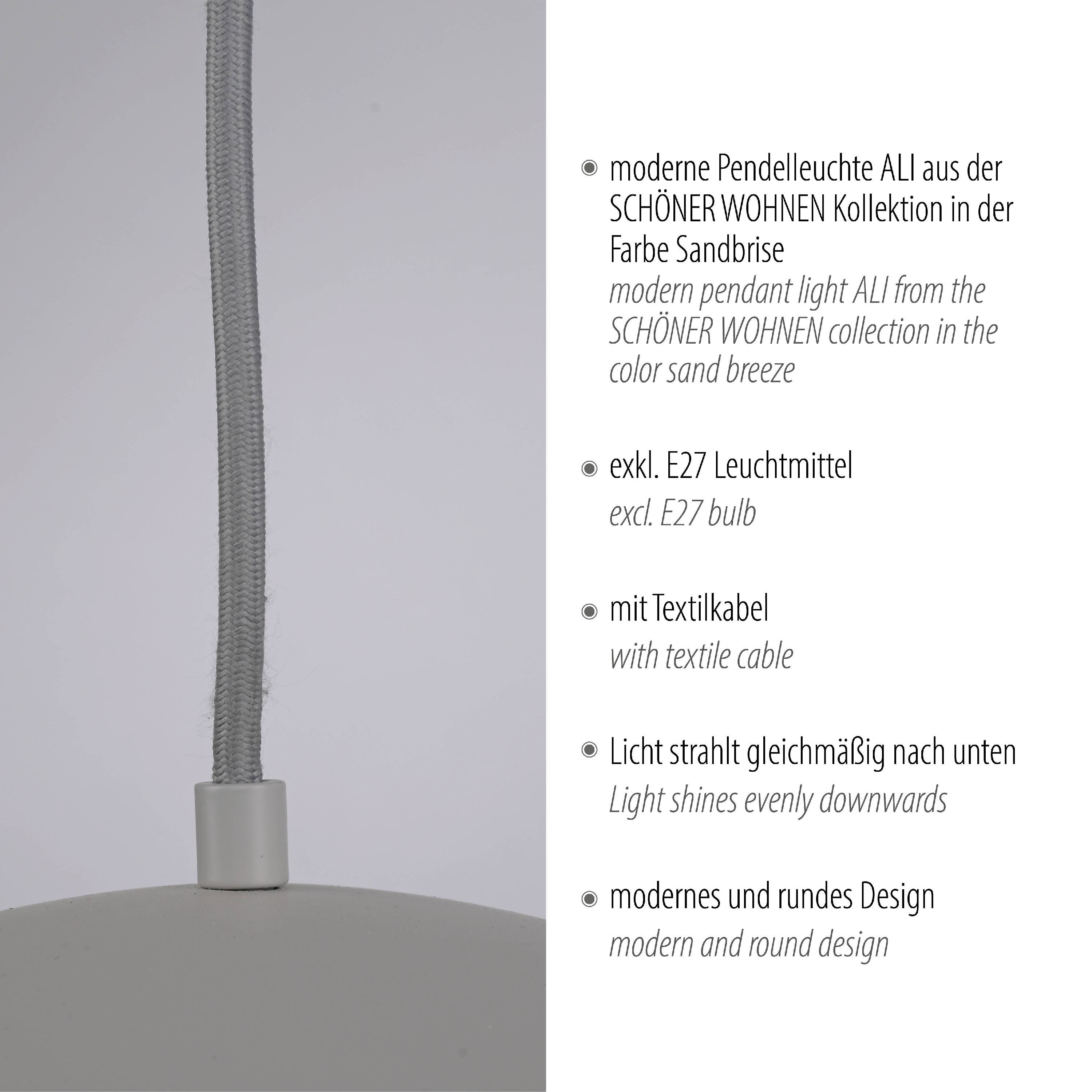 Pendelleuchte SCHÖNER WOHNEN ALI