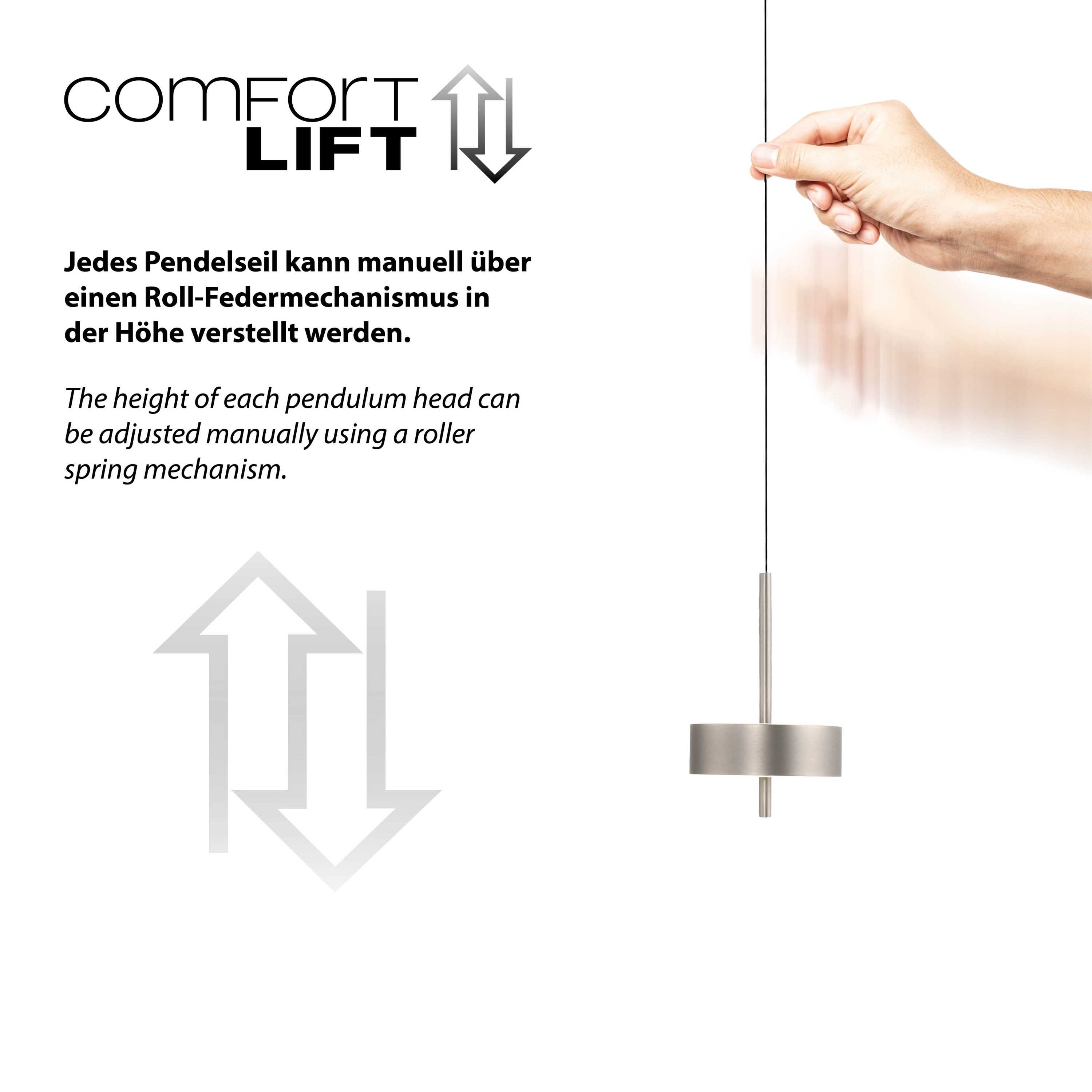 Pendelleuchte Q-ROTATE