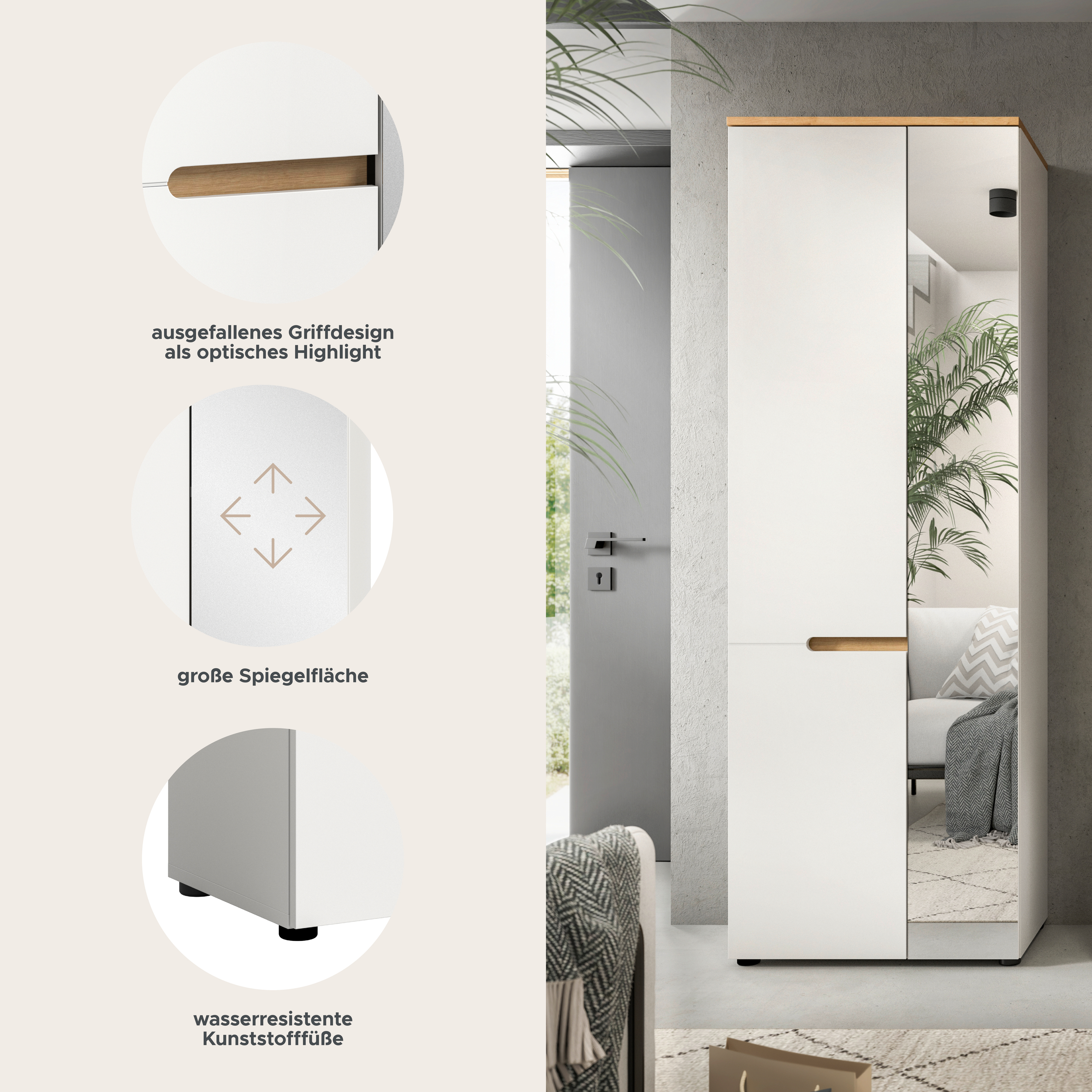 Garderobenschrank CANU