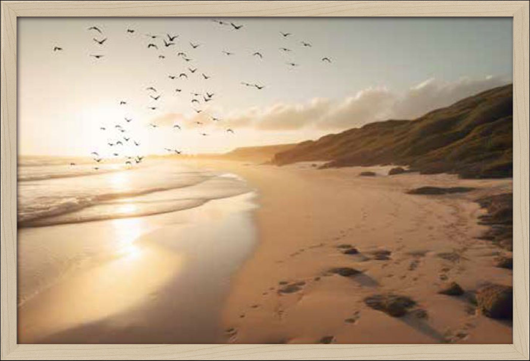 Gerahmtes Bild SEA MOOD XI