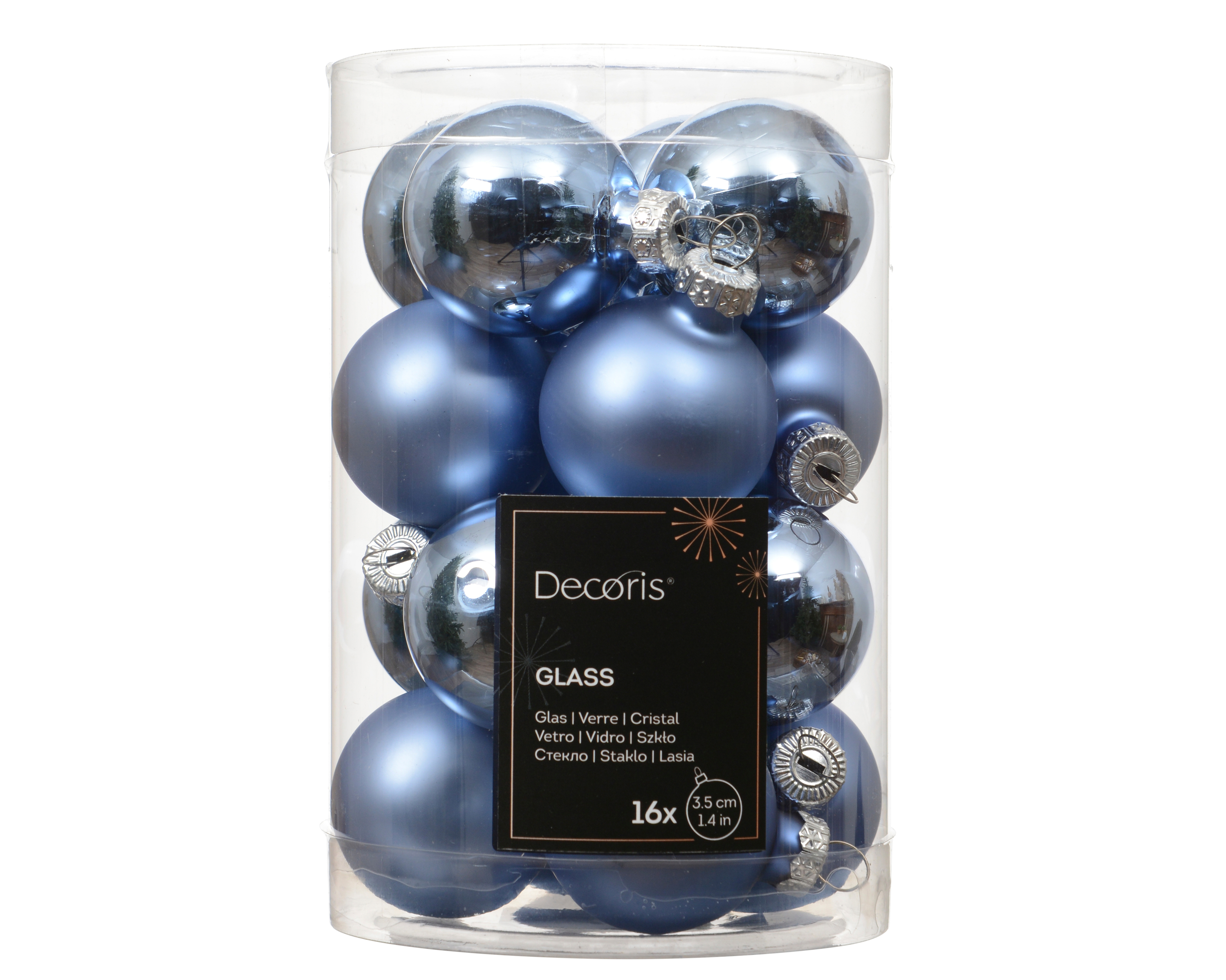 Weihnachtskugel-Box DÄMMERUNGSBLAU