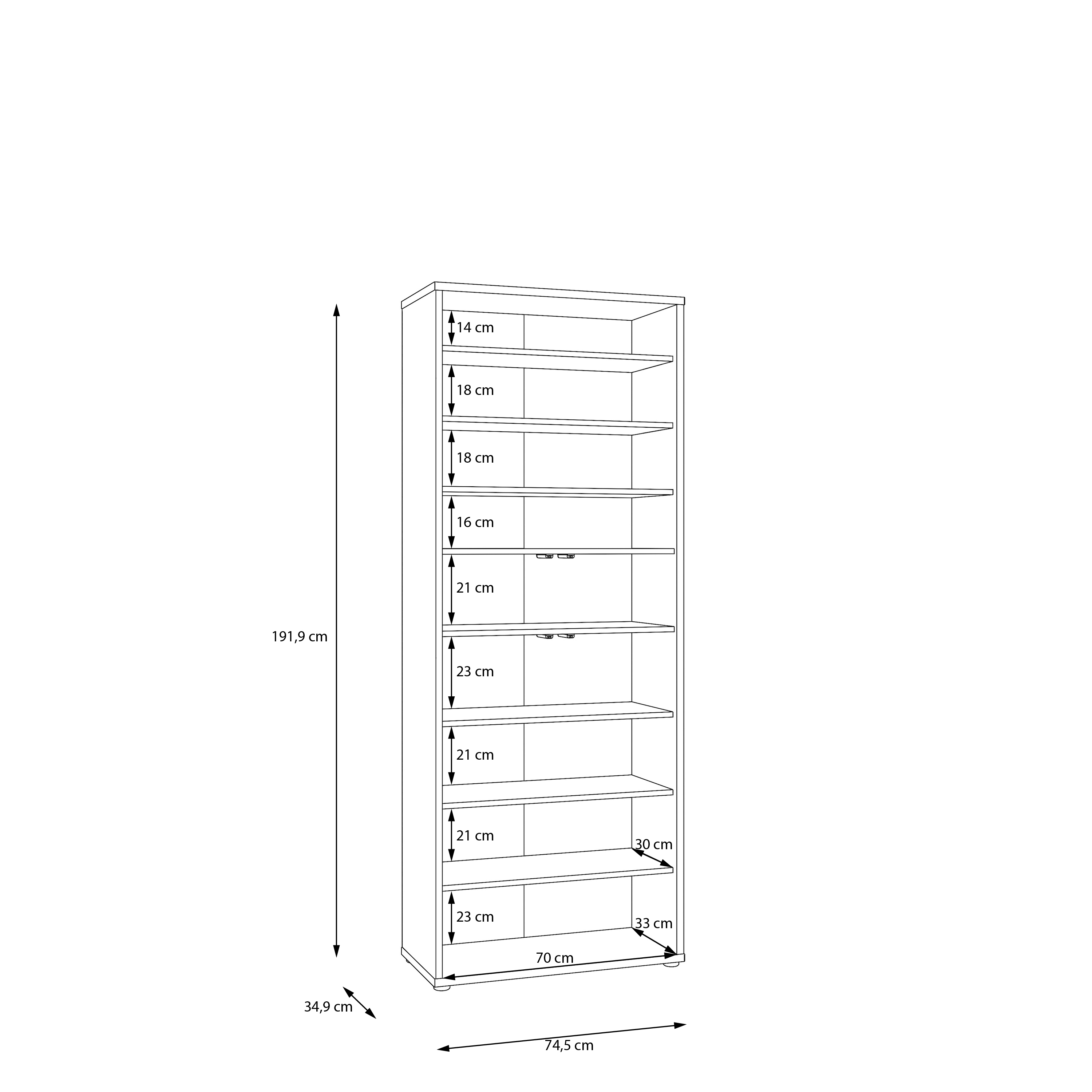Schuhschrank HARPER FORFAR