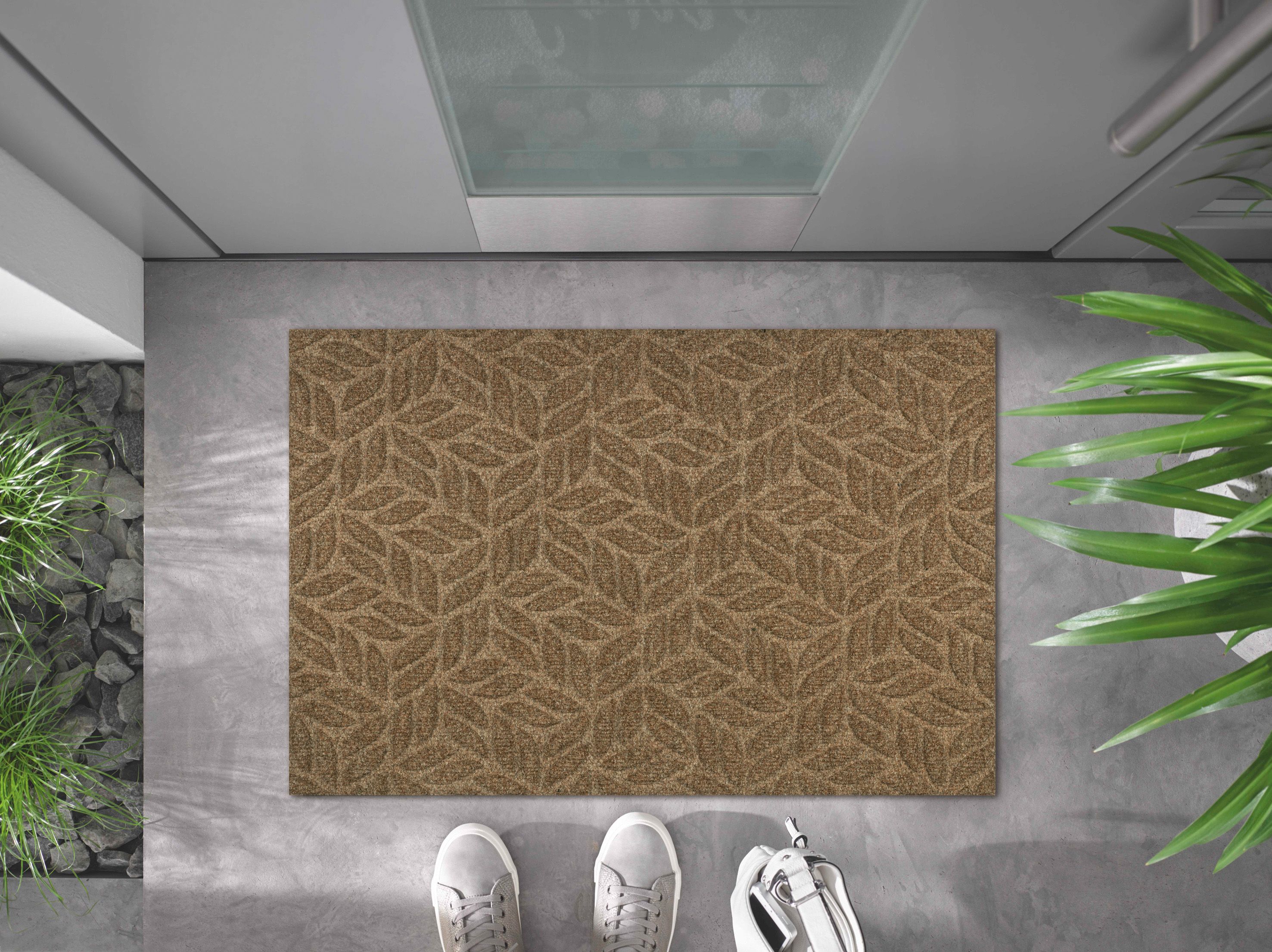 Fußmatte DUNE LEAVES TAUPE