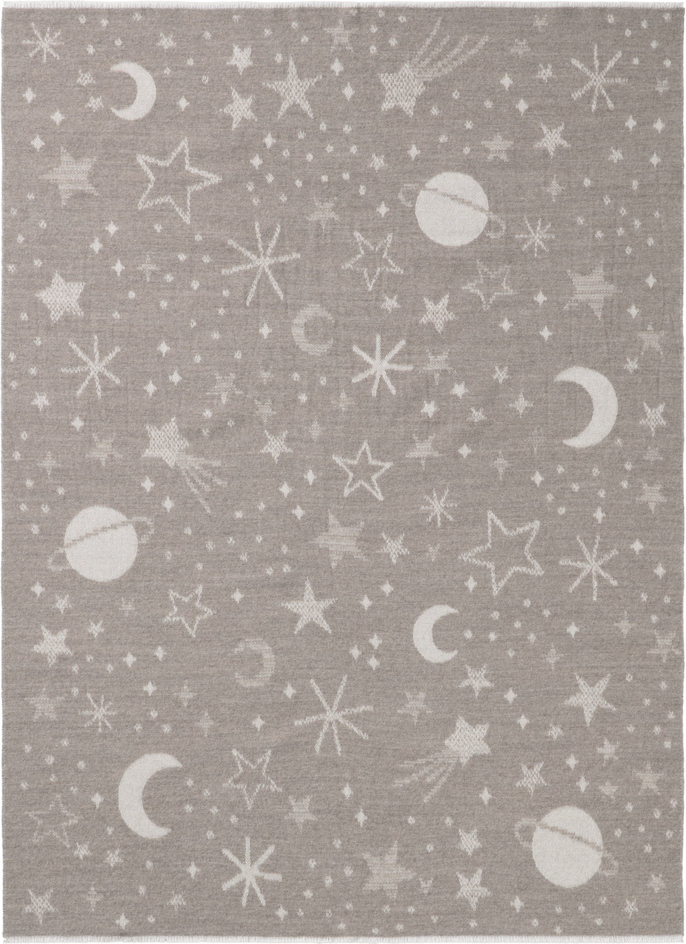 Kinderwolldecke UNIVERSE TAUPE
