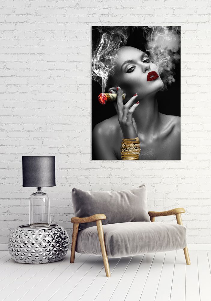 Glasbild