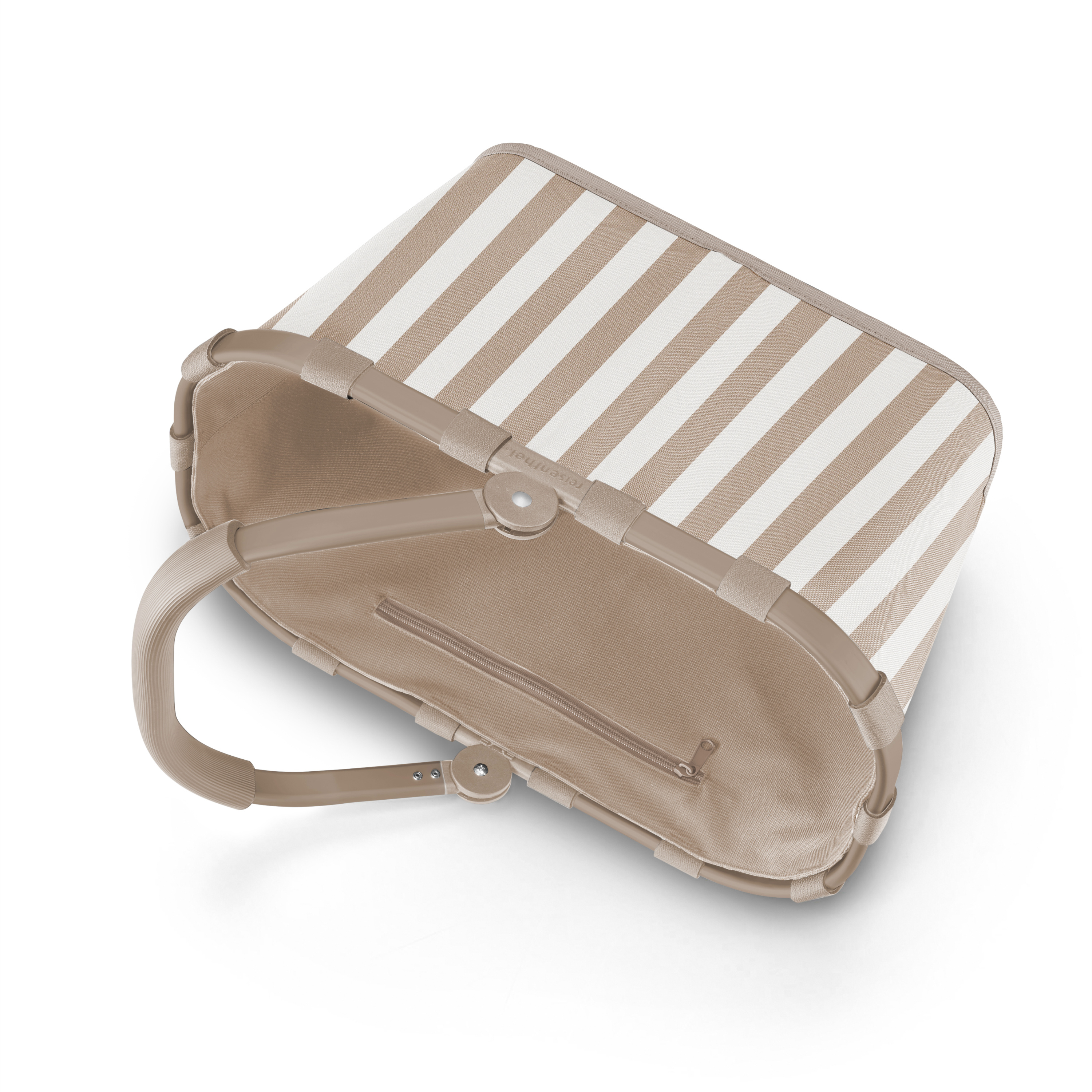 carrybag reisenthel - summerstripes coffe