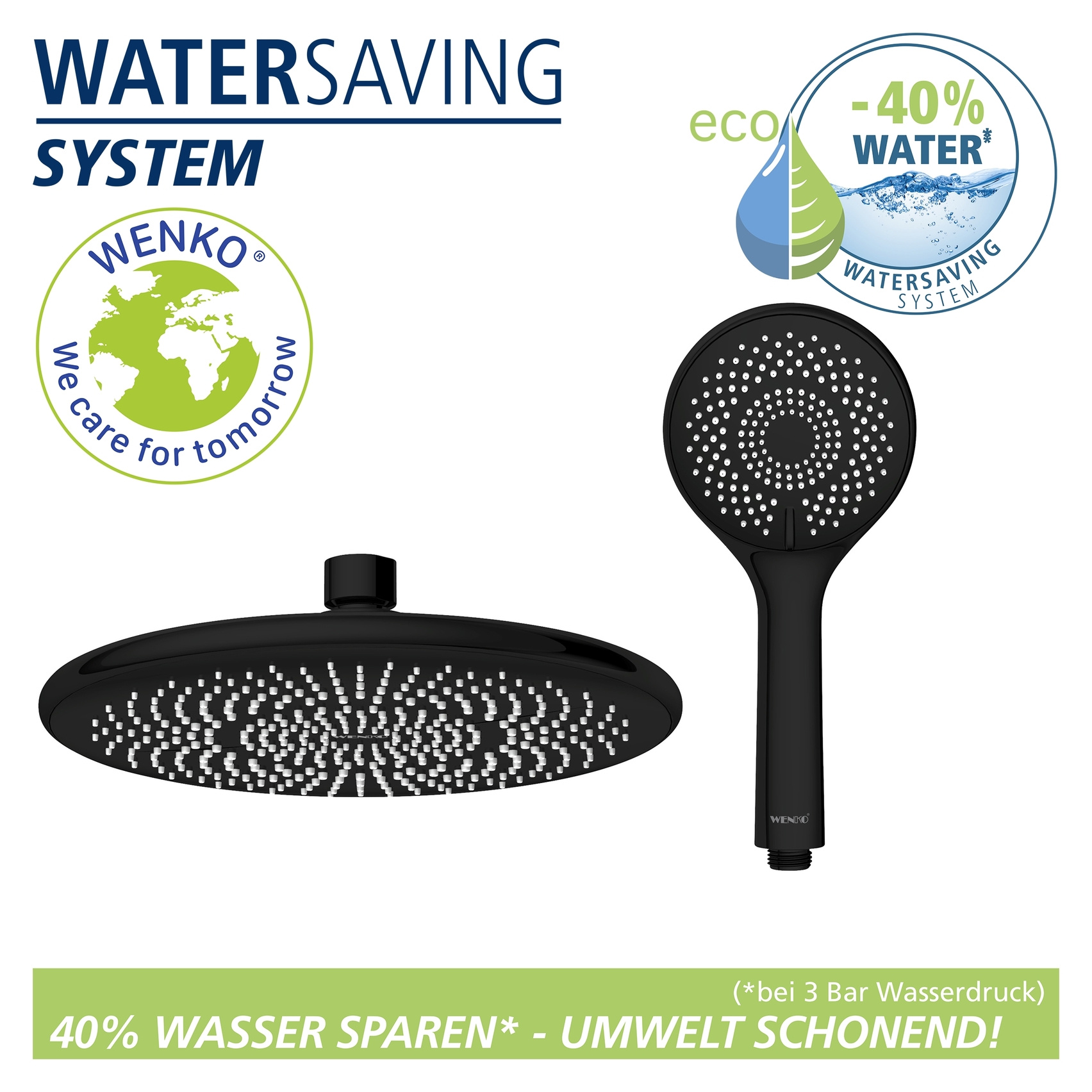Duschsystem WATERSAVING