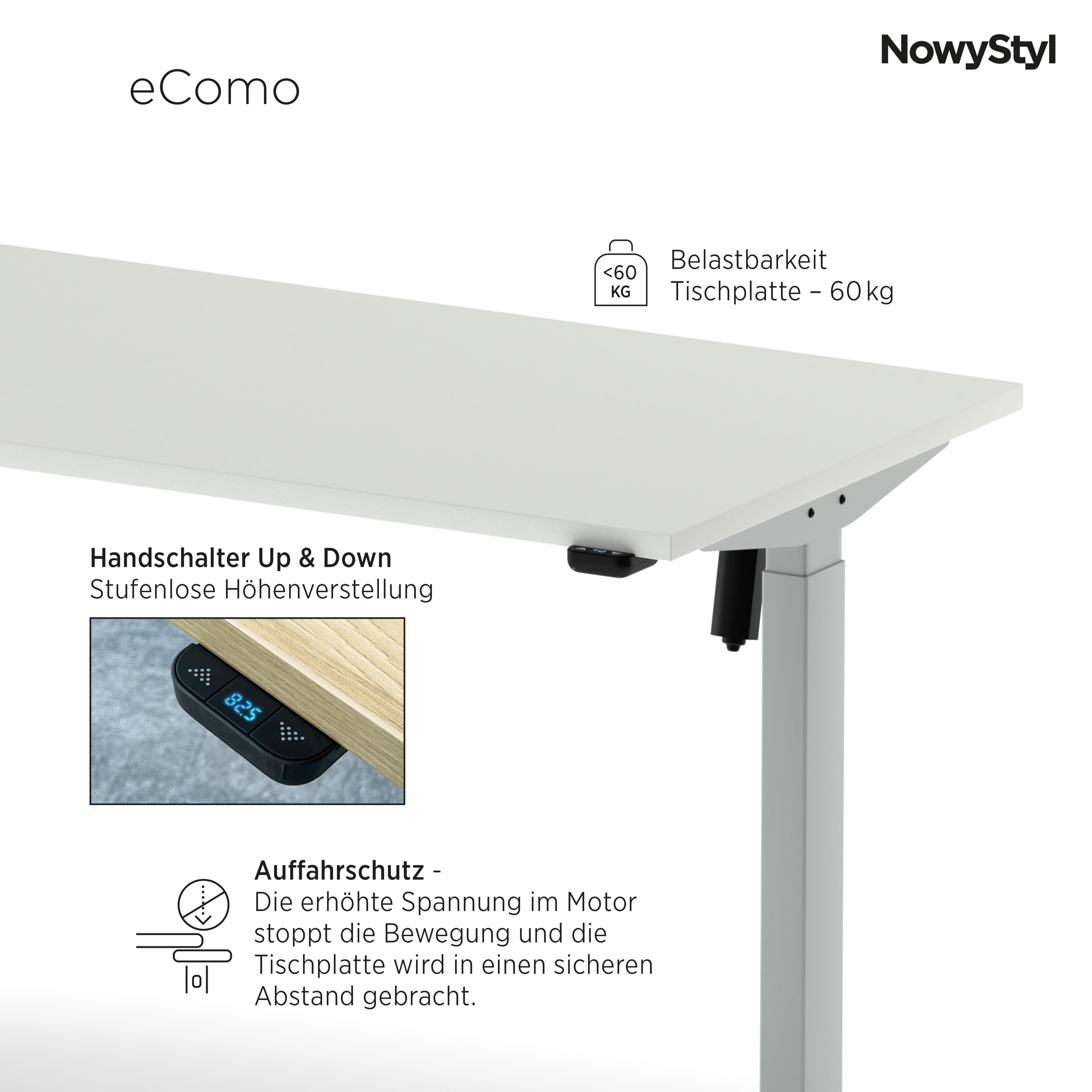 Elektroschreibtisch eCOMO