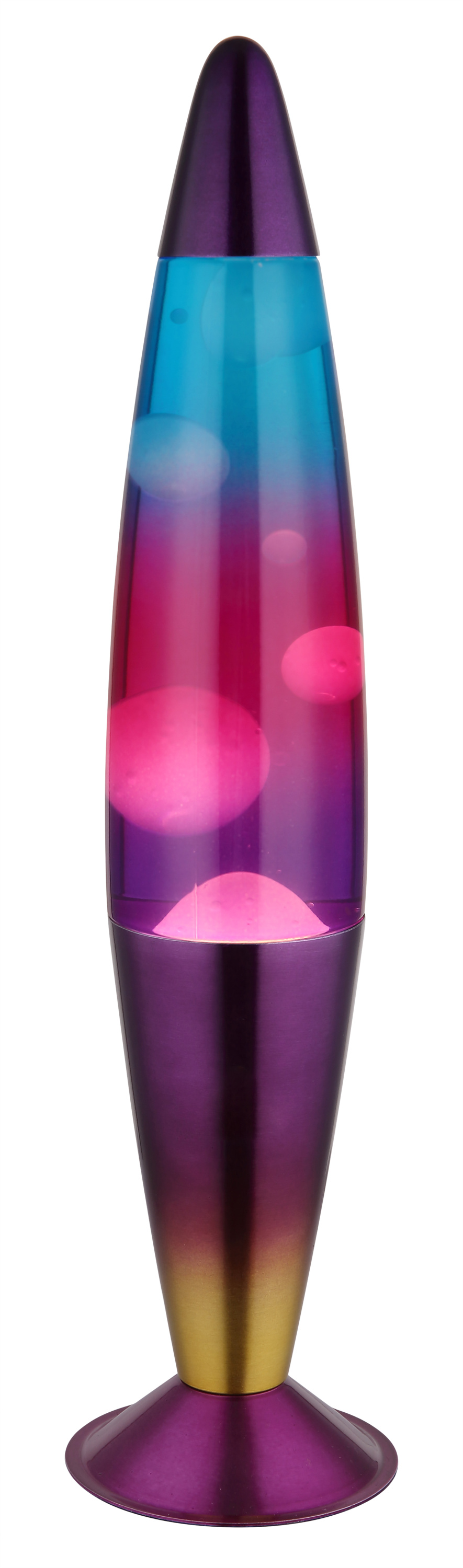 Lavaleuchte LED GLITTER