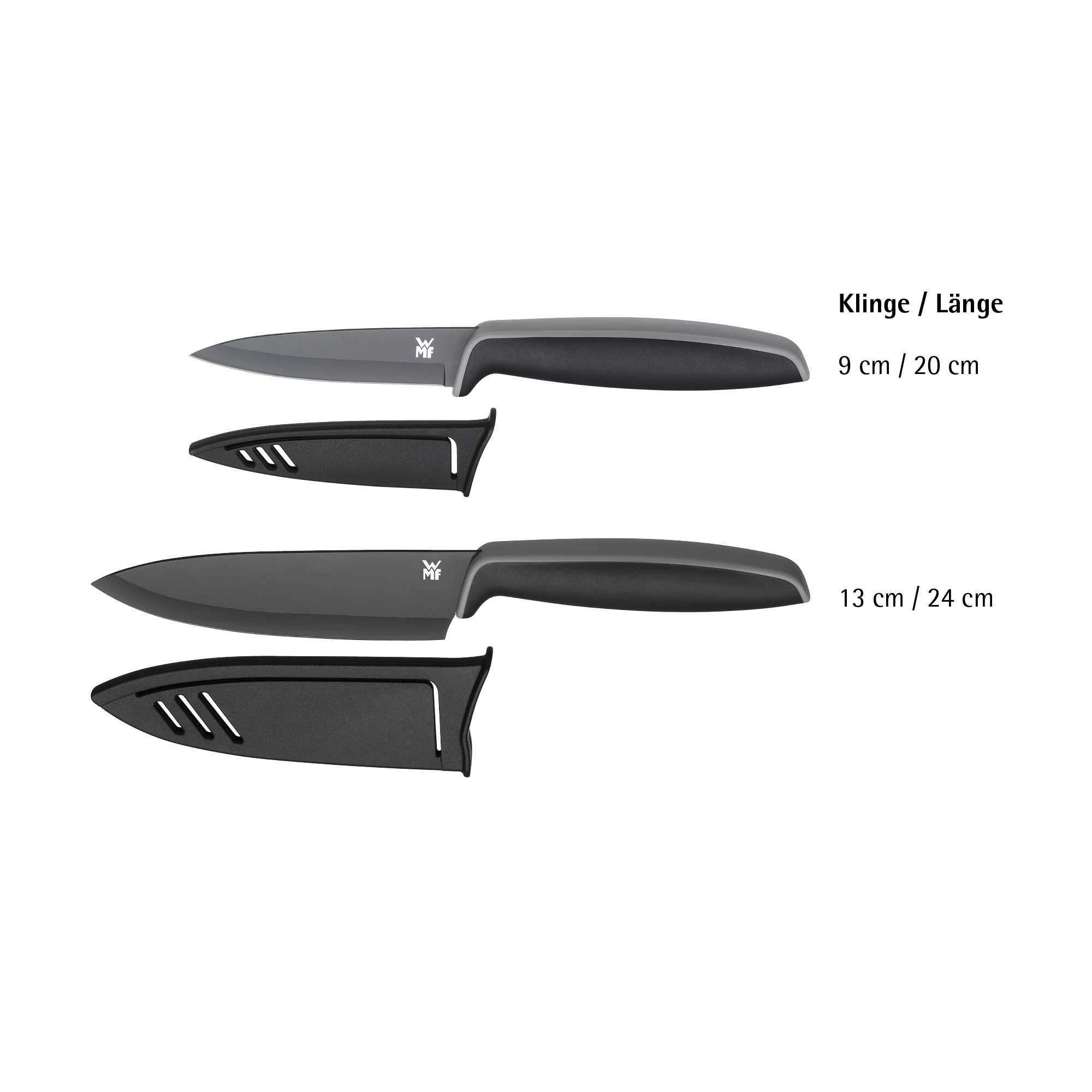 Messer-Set WMF TOUCH schwarz