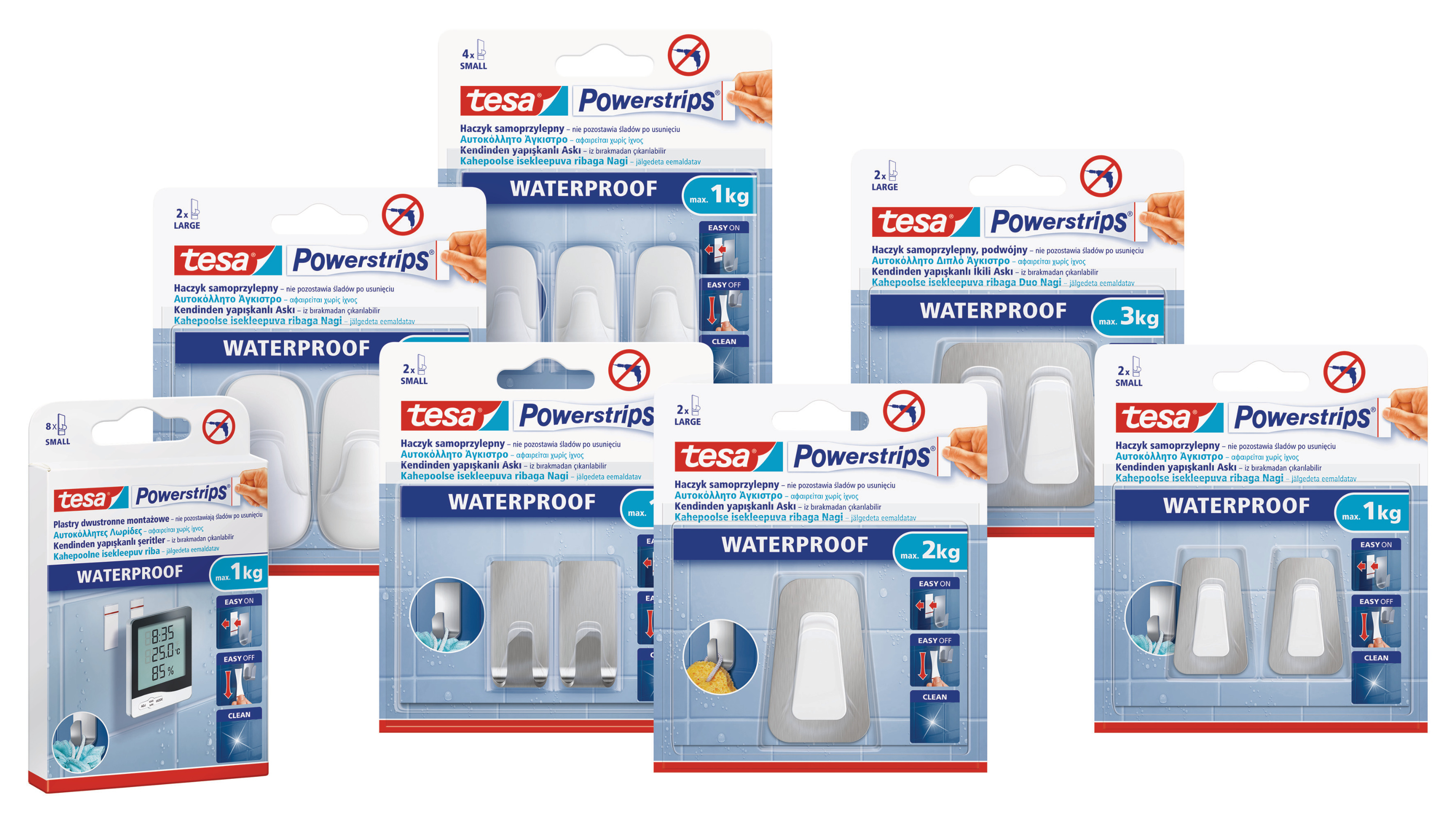 Haken tesa POWERSTRIPS