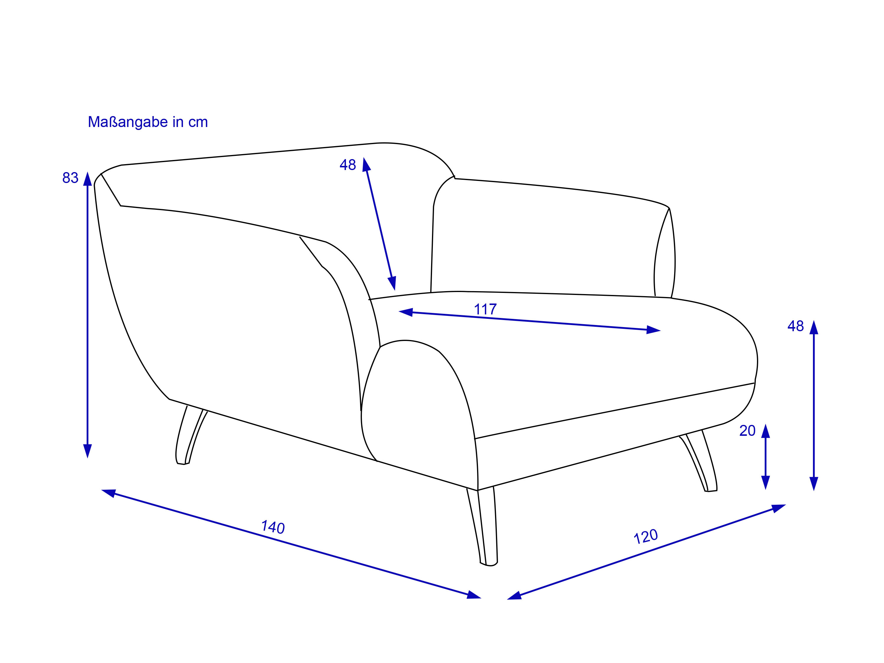Loveseat LIVIN PATRAS