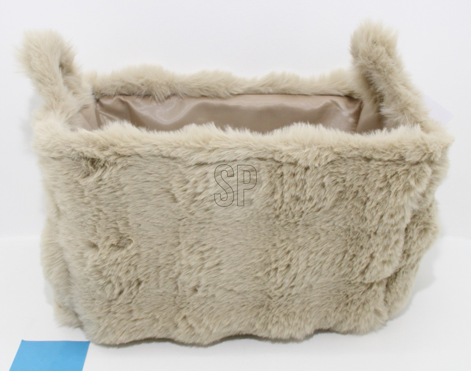 Korb FLUFFY taupe