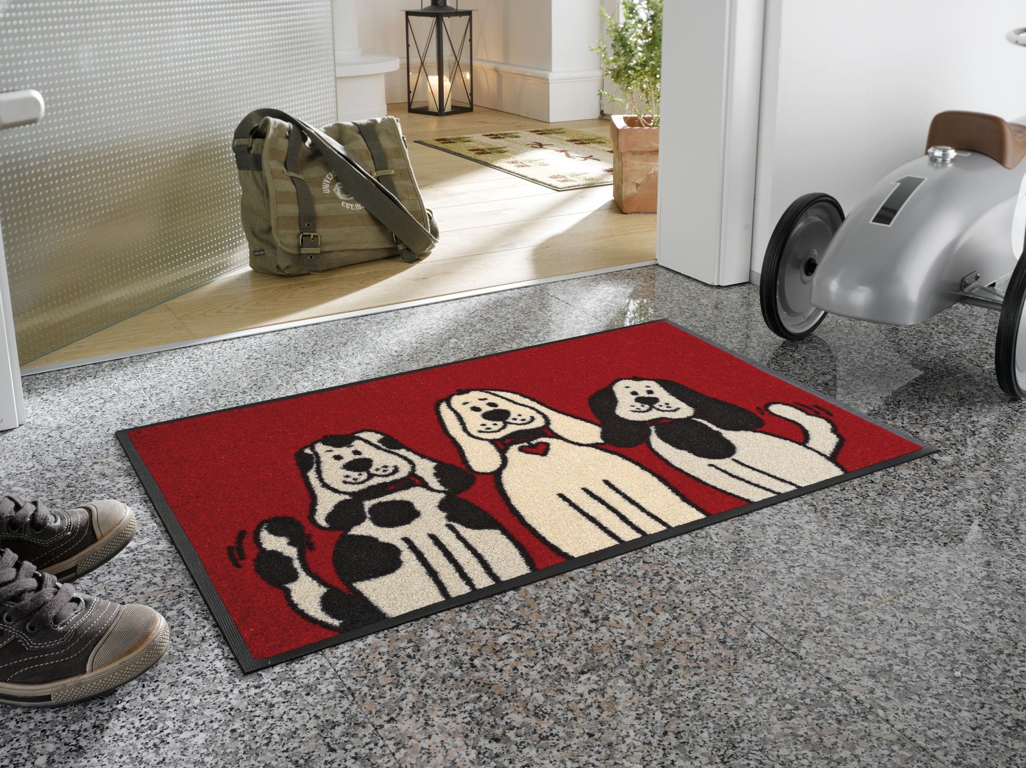 Fußmatte THREE Dogs