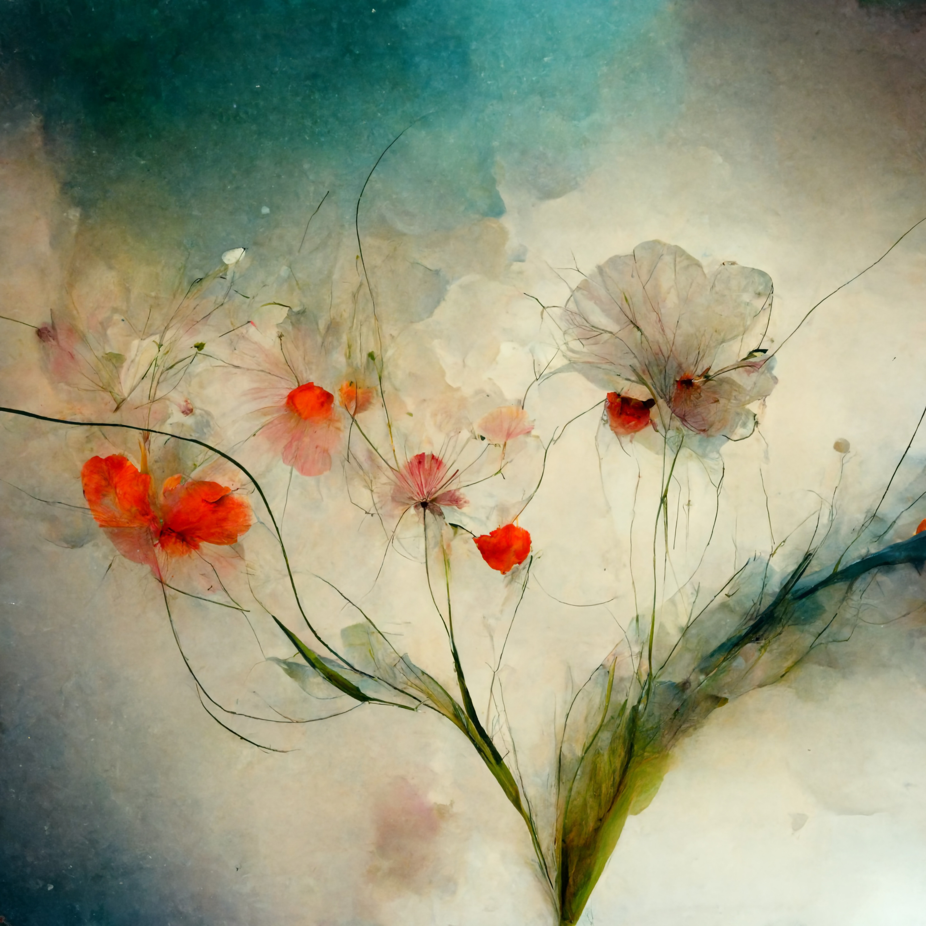 Glasbild