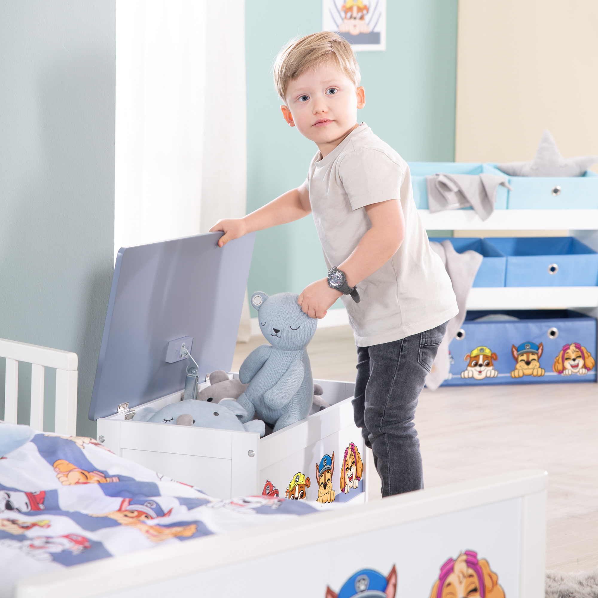 Kindertruhenbank roba PAW PATROL