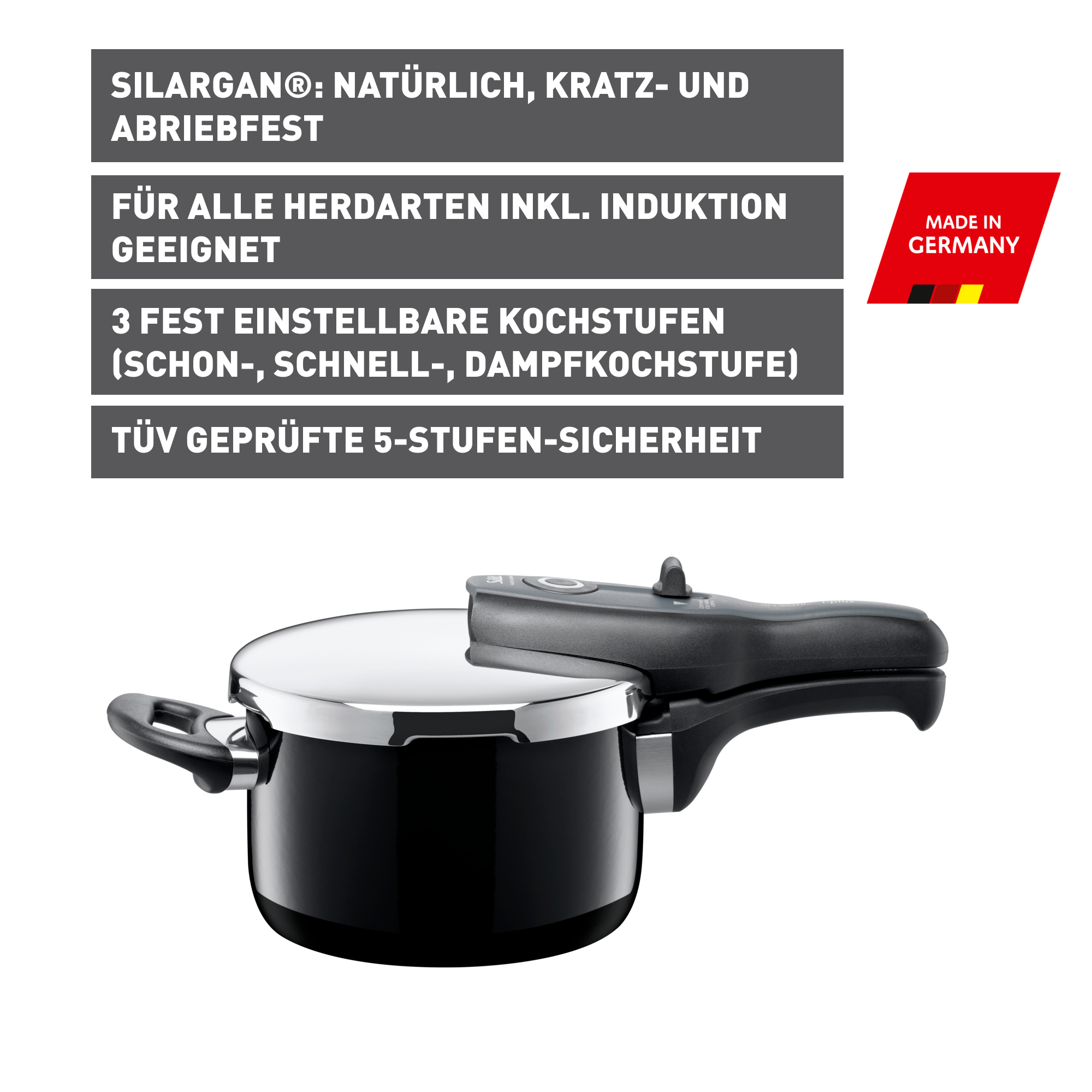 Schnellkochtopf Silit SICOMATIC