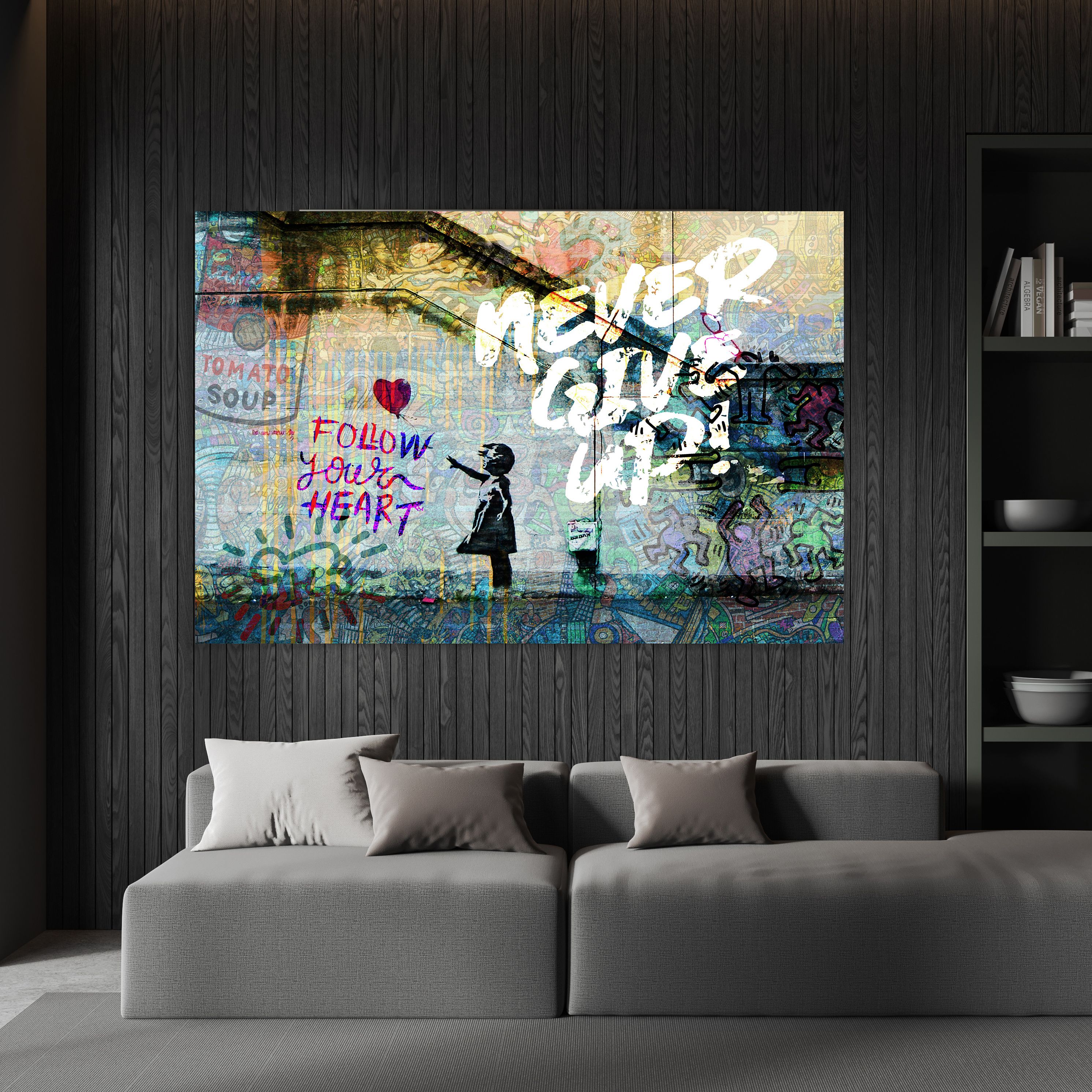 Acrylglasbild Graffiti