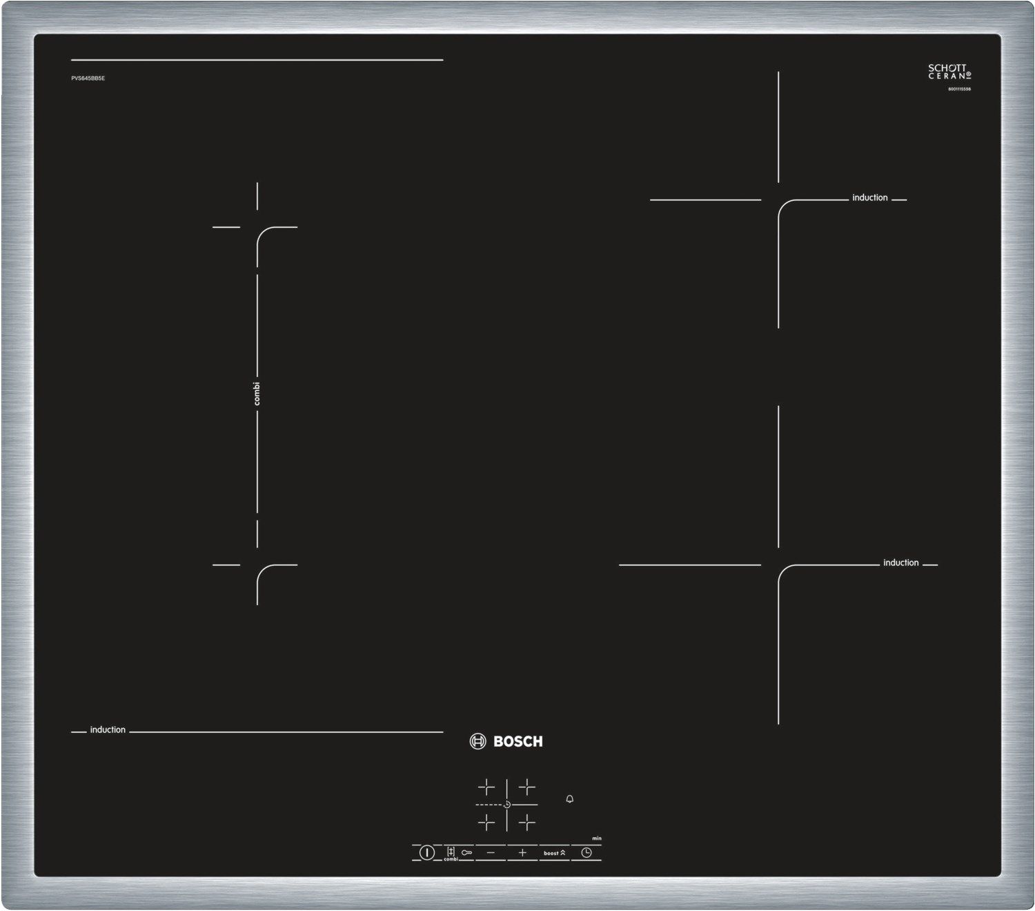 BOSCH Kochstelle PVS645BB5E