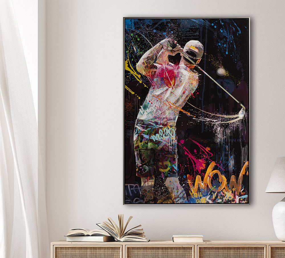 Gemälde STREET GOLF WOW