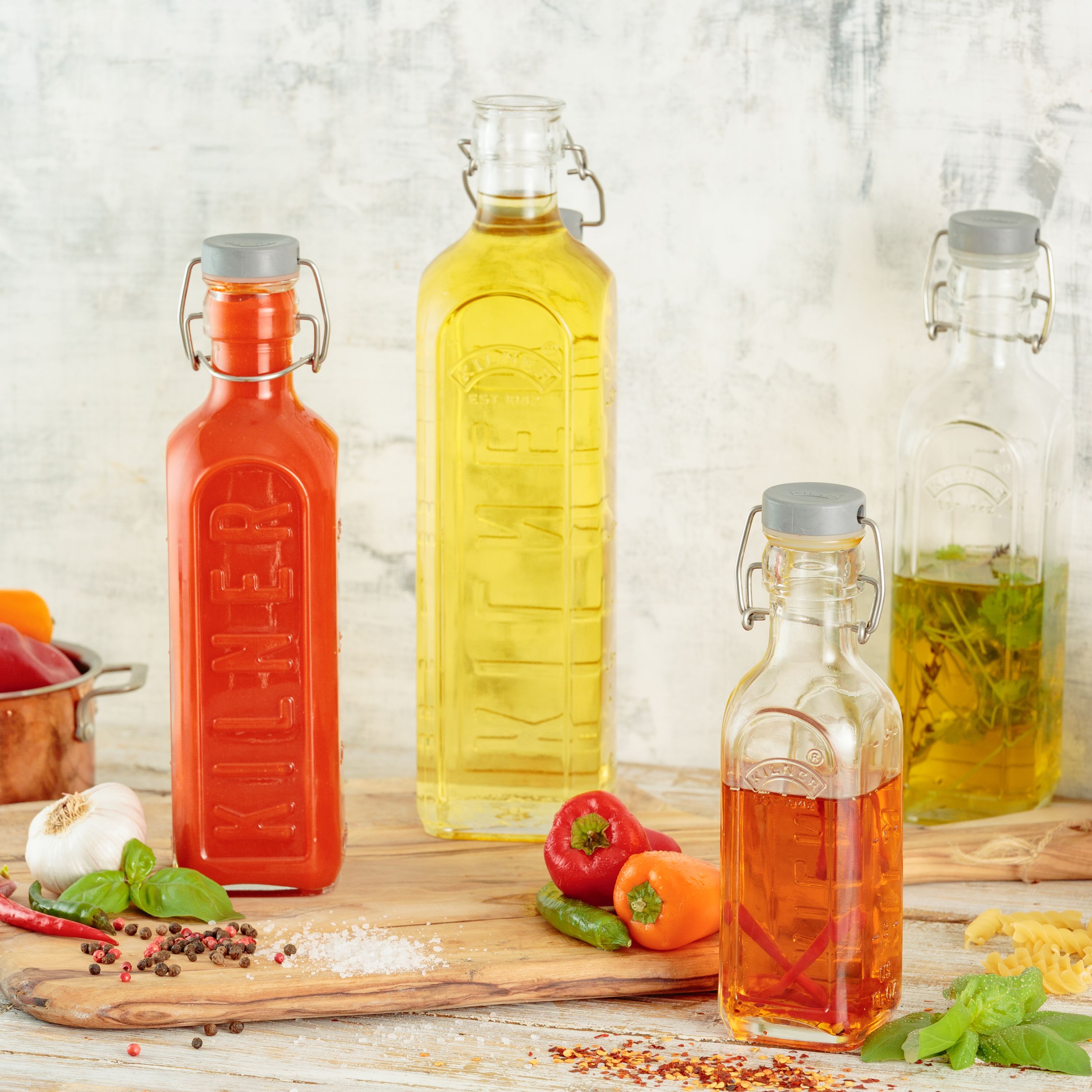 Flasche KILNER mit Bügelverschluß