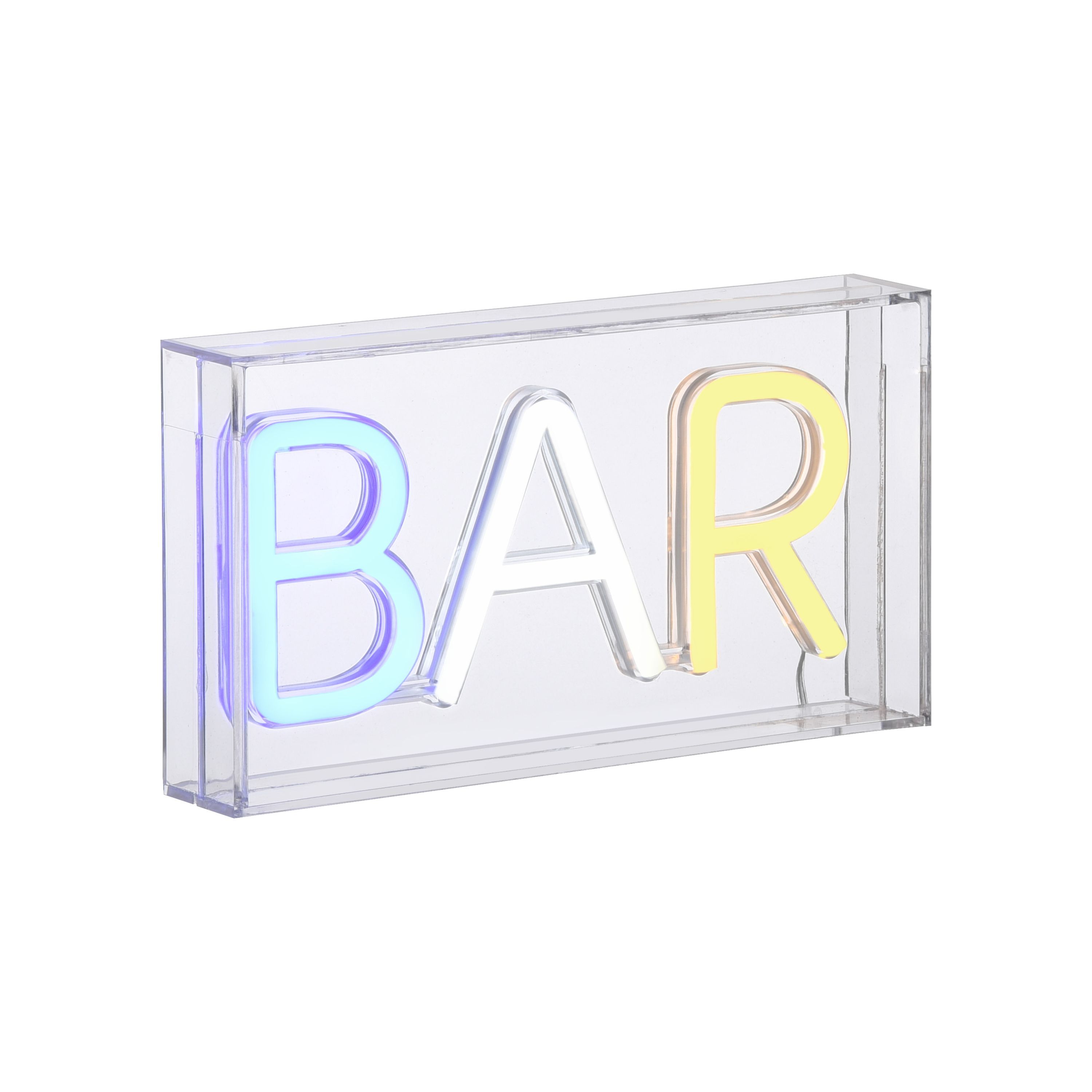 Leuchtobjekt BAR LED NEON