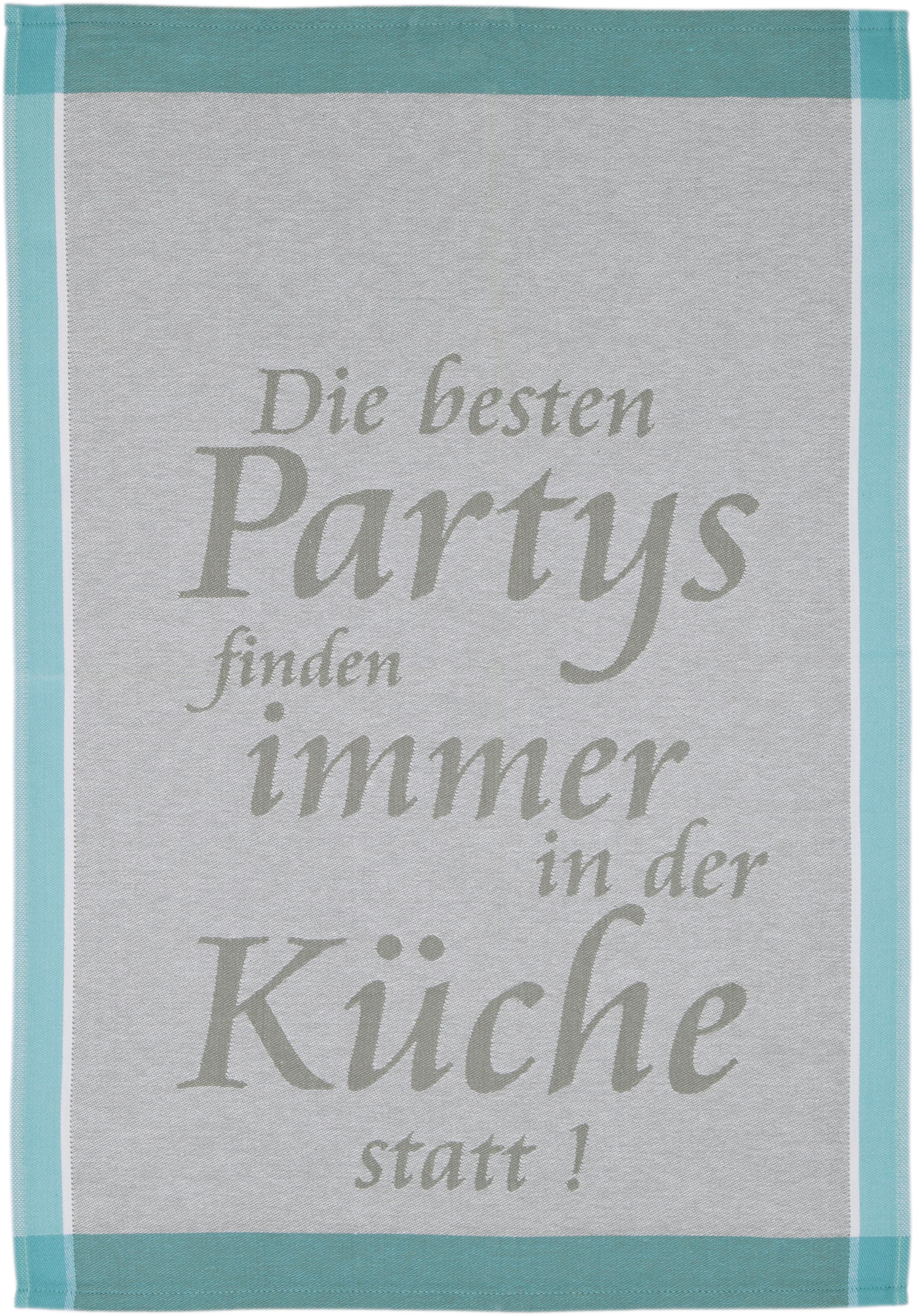 Geschirrtuch DIE BESTEN PARTYS