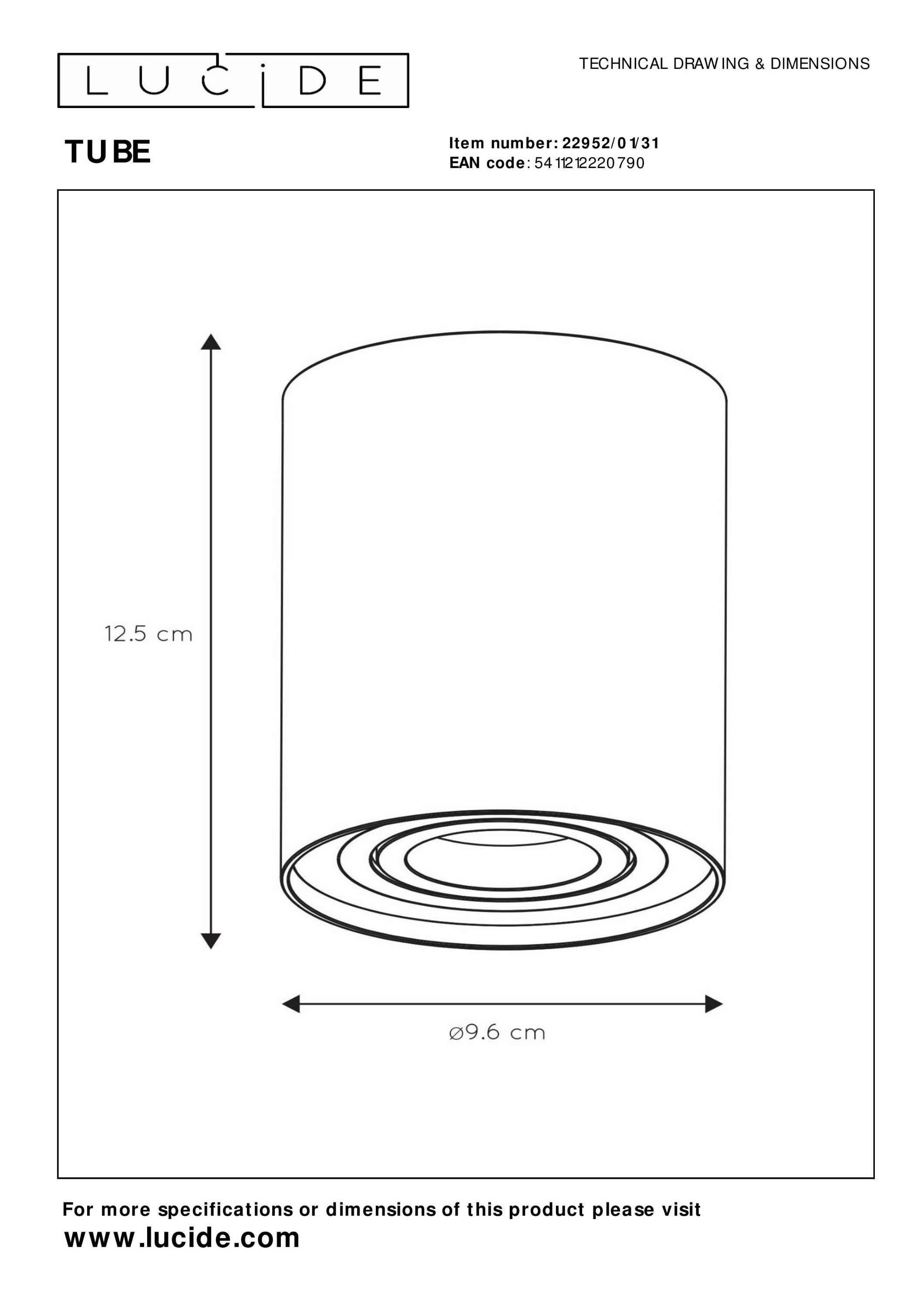 Deckenleuchte TUBE