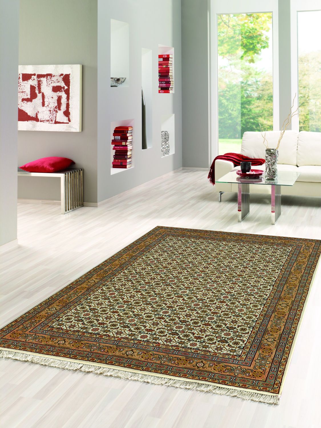Teppich BENARAS Herati beige