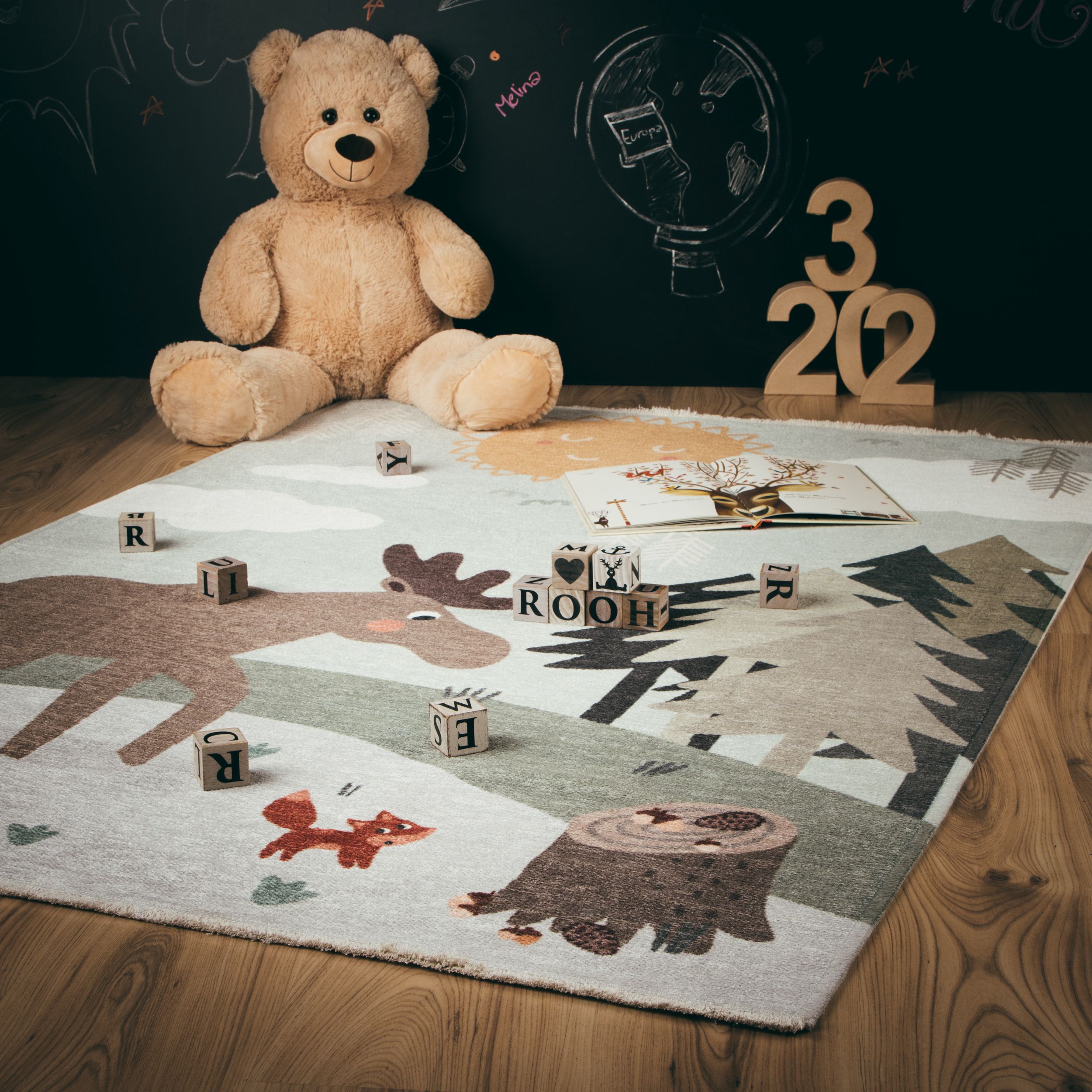 Kinderteppich MY GRETA
