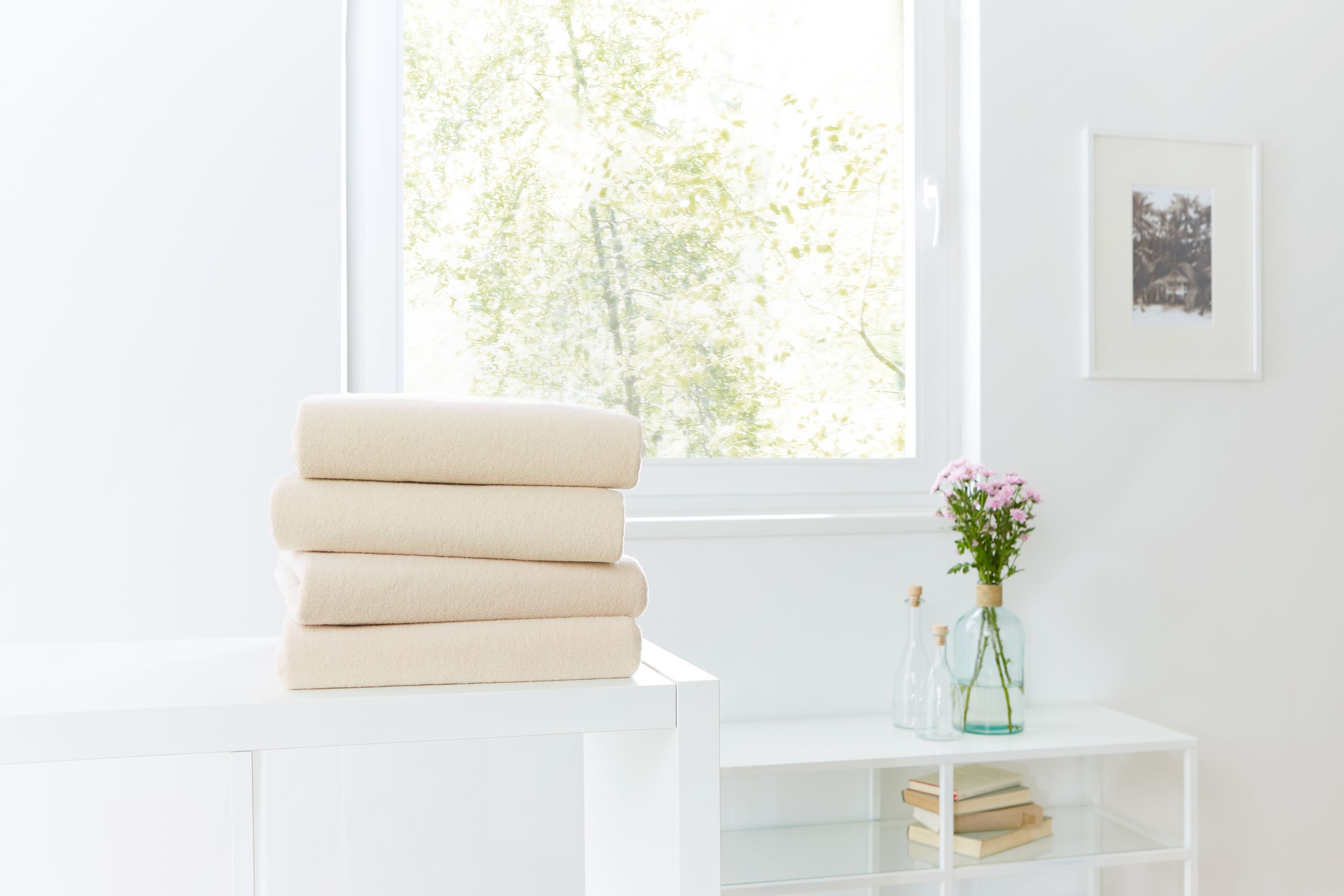 Spannbettlaken TEDDY beige