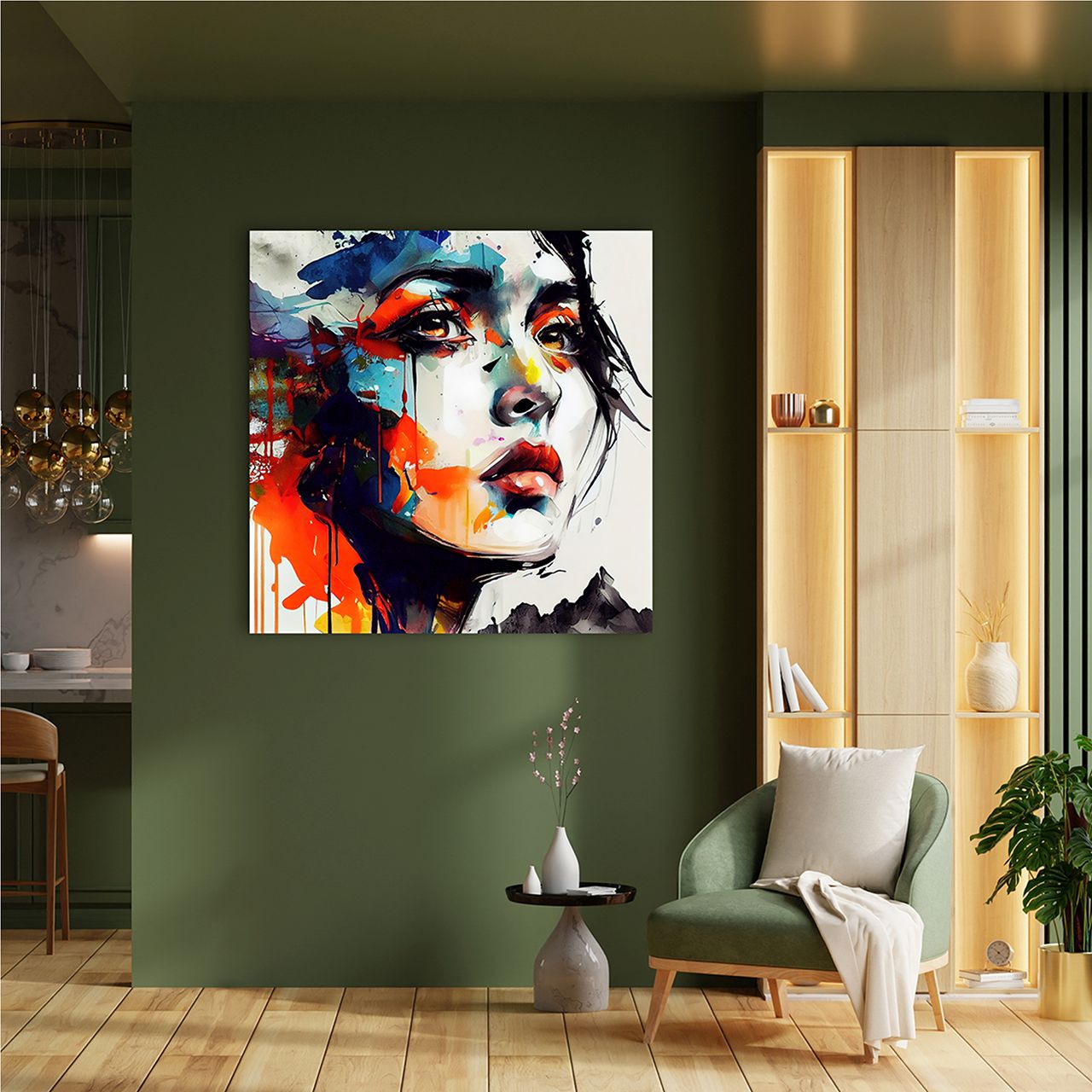 Acrylglasbild GRAFFITI SCHÖNE