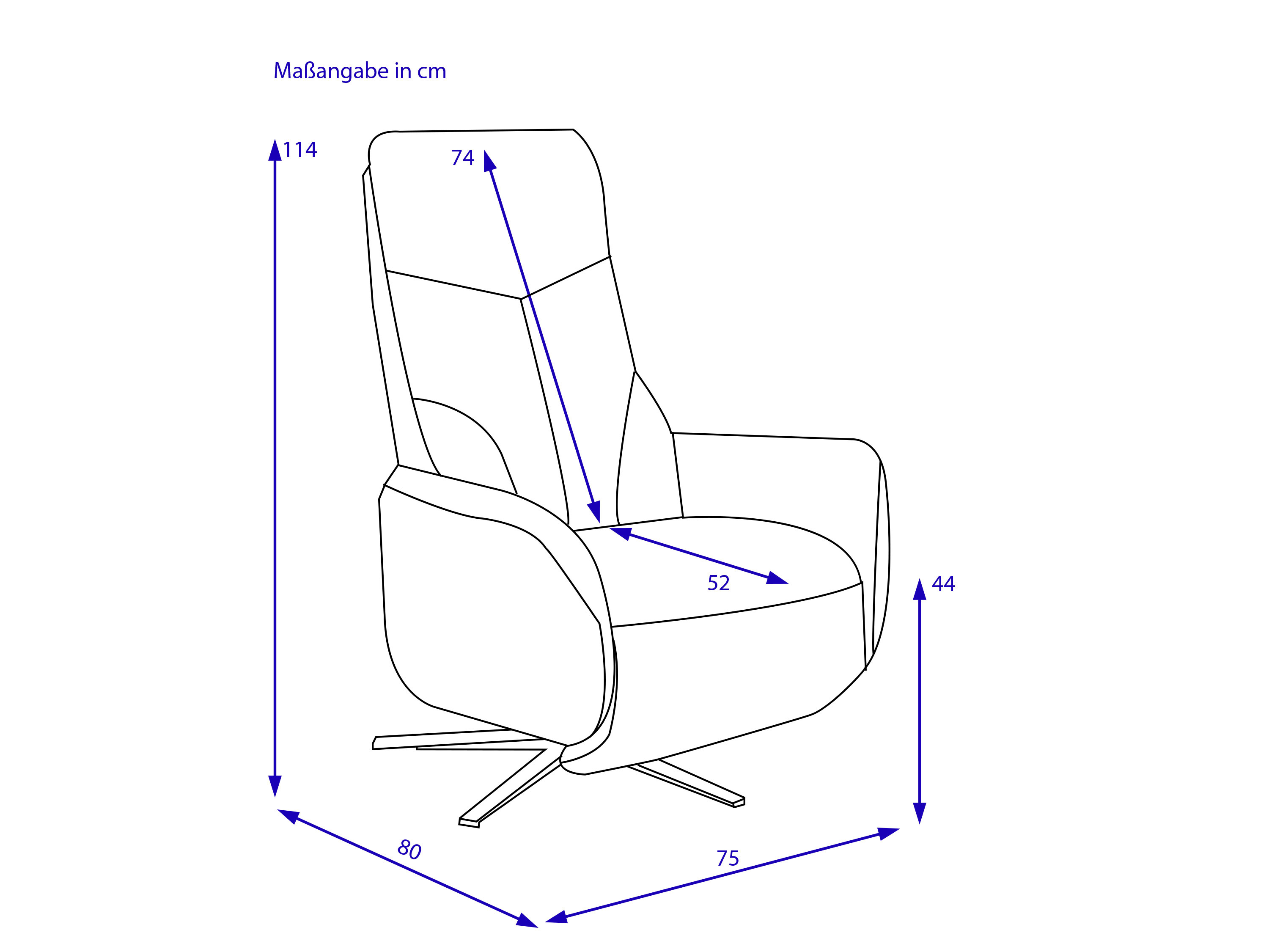 Relaxsessel himolla ORTLER