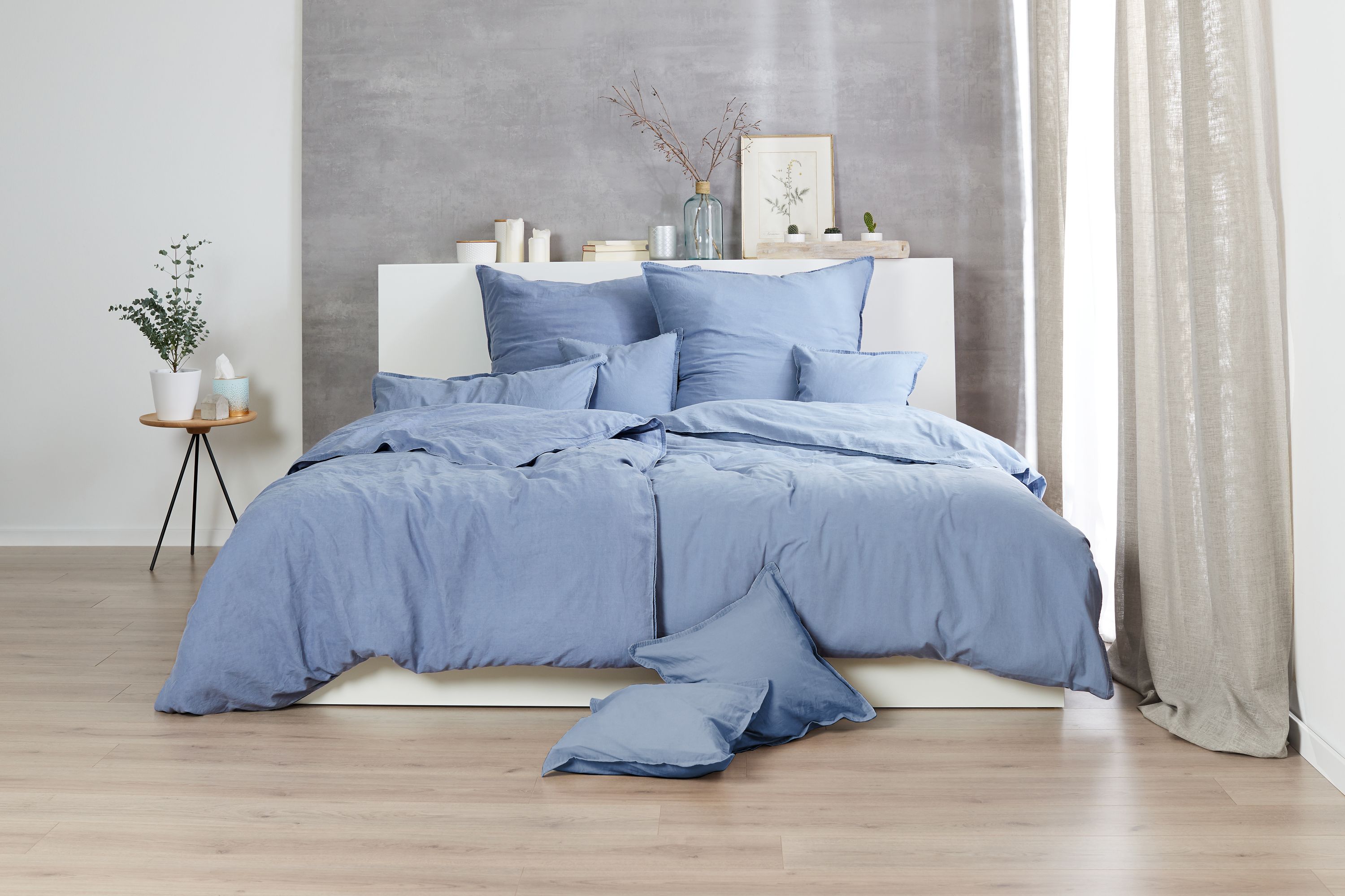 Bettwäsche Renforcé denim